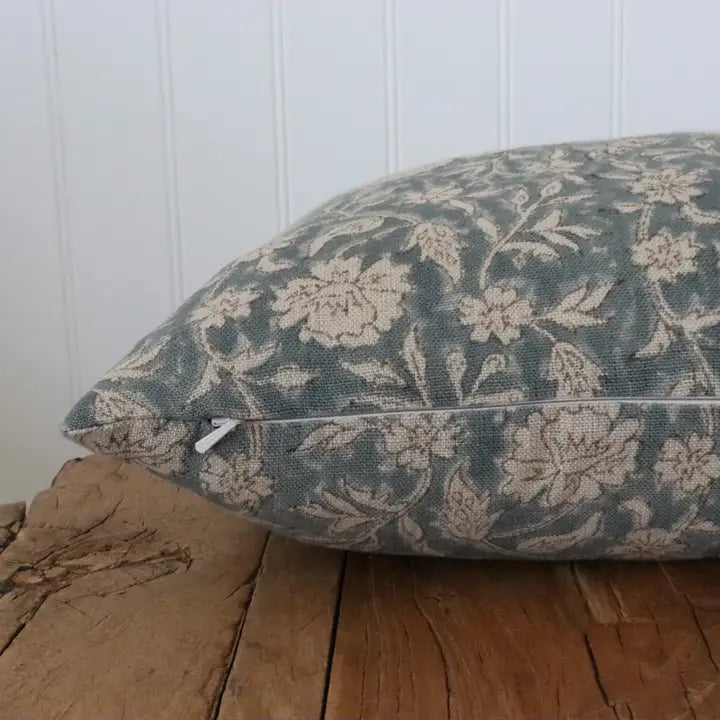 Housse de coussin florale Camille | Imprimé bloc floral