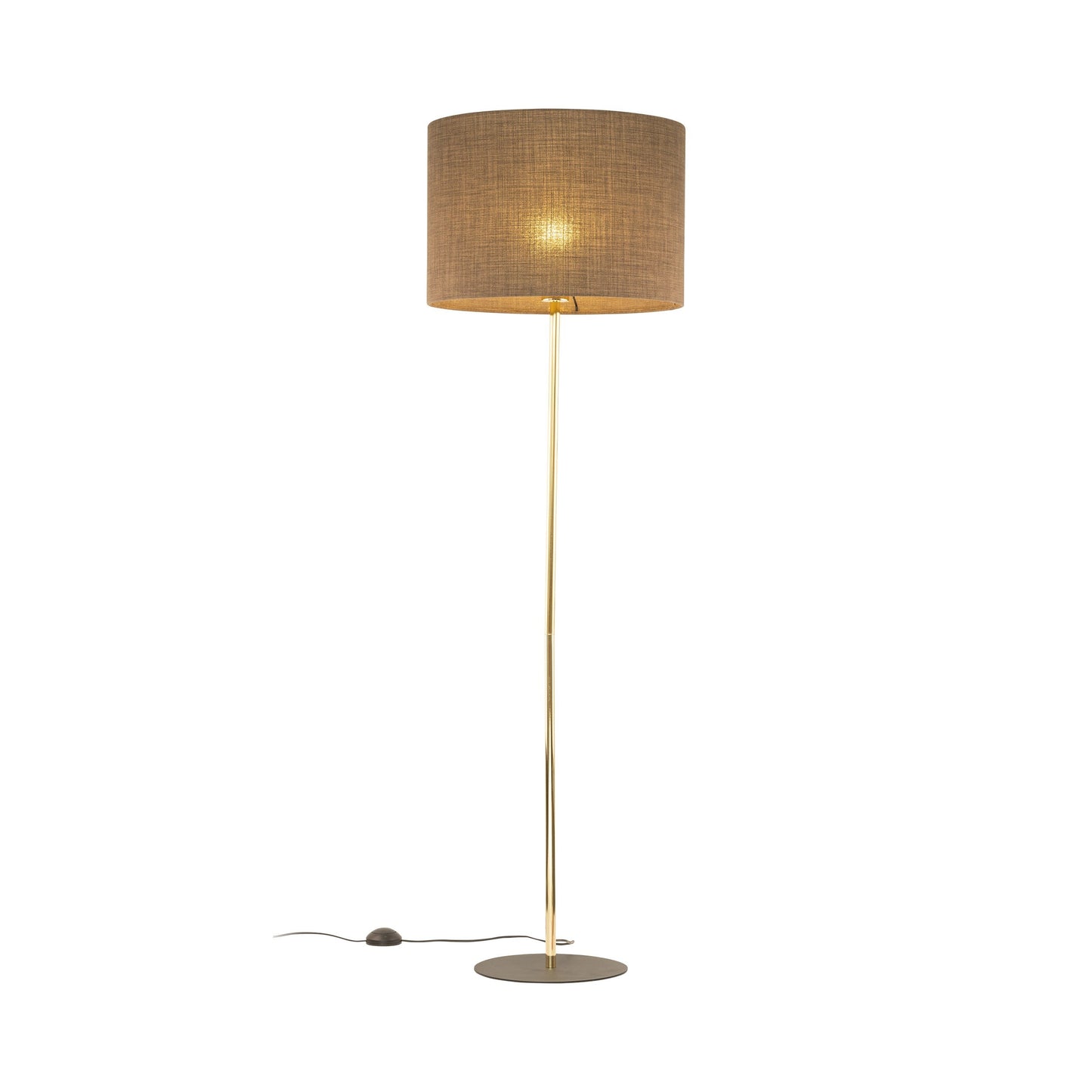 UMBERO Lampe à poser moderne de couleur marron