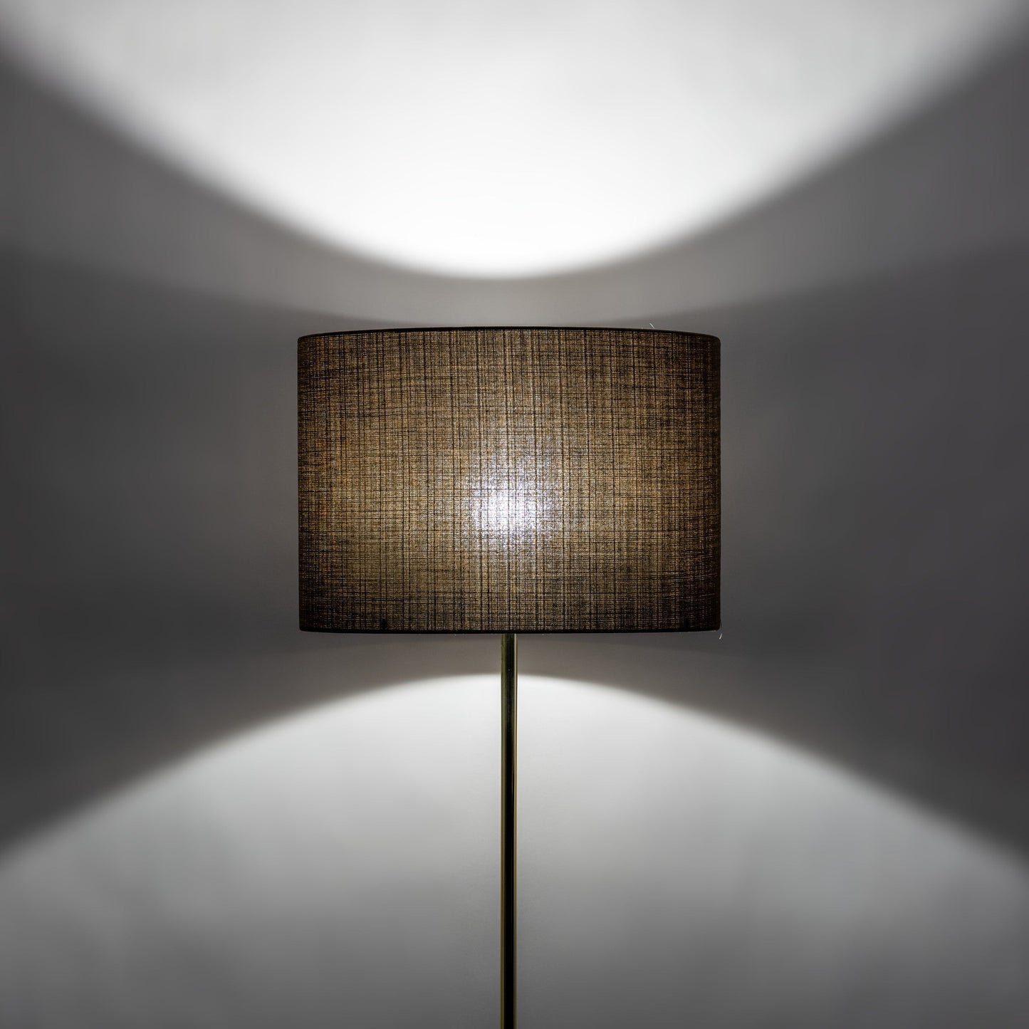 UMBERO Lampe à poser moderne de couleur marron