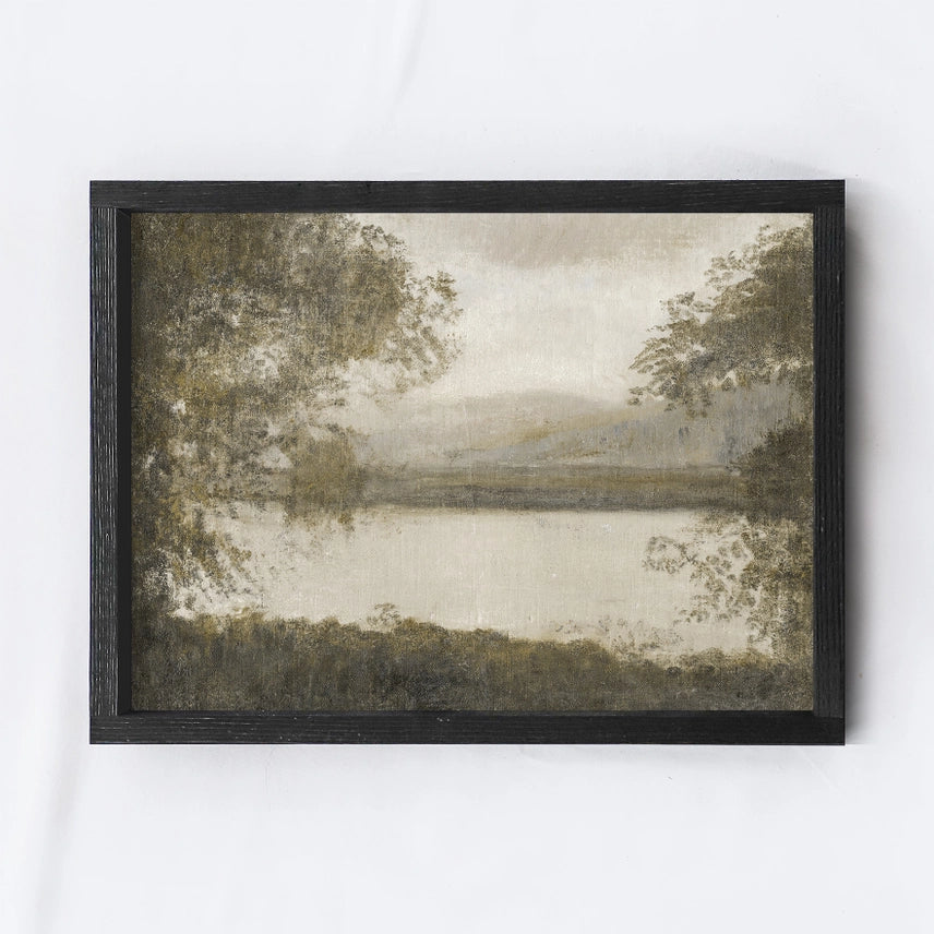 Mini cadre art mural vintage | Douces rives