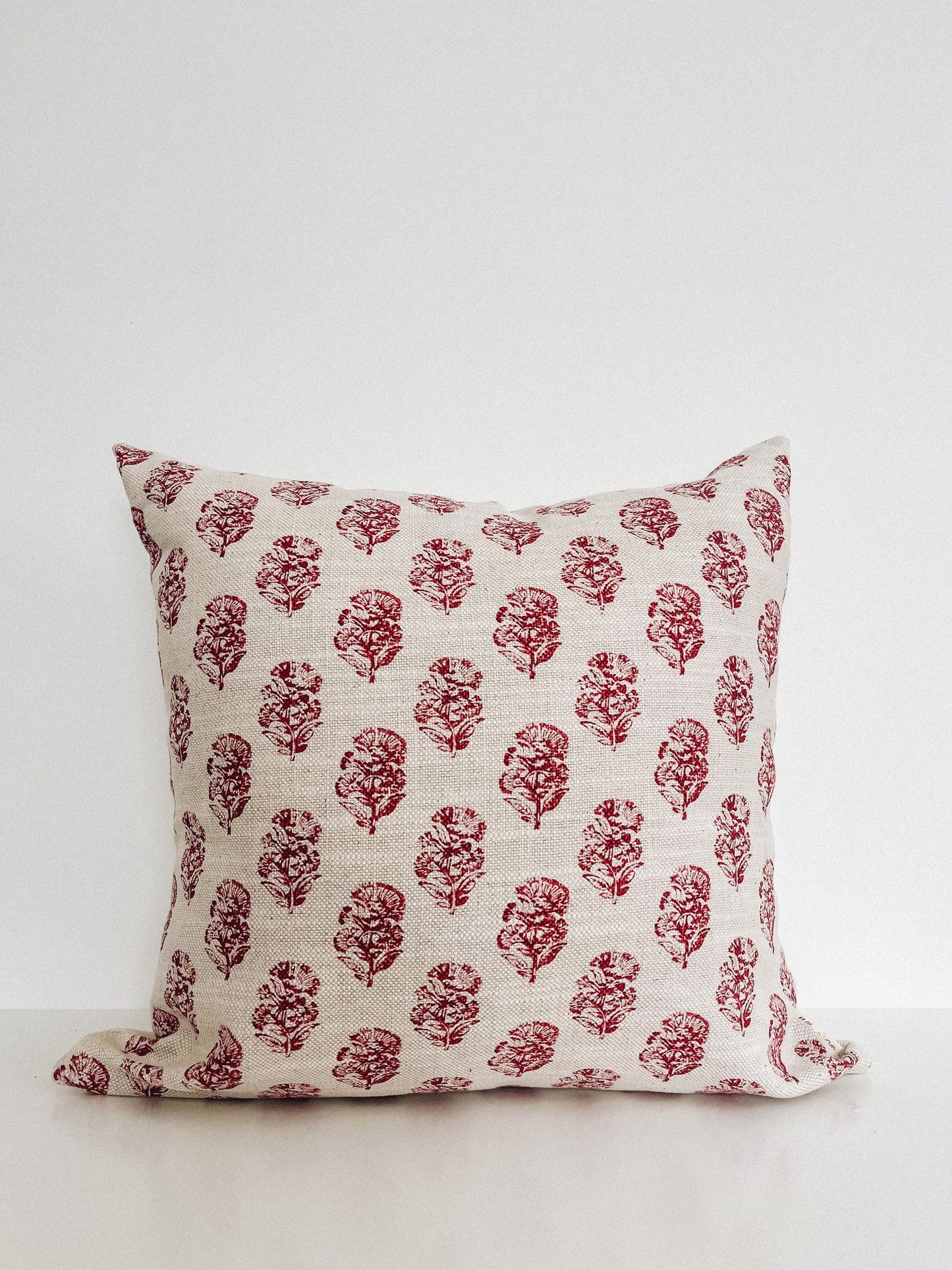 Housse de coussin Victoria | lin imprimé
