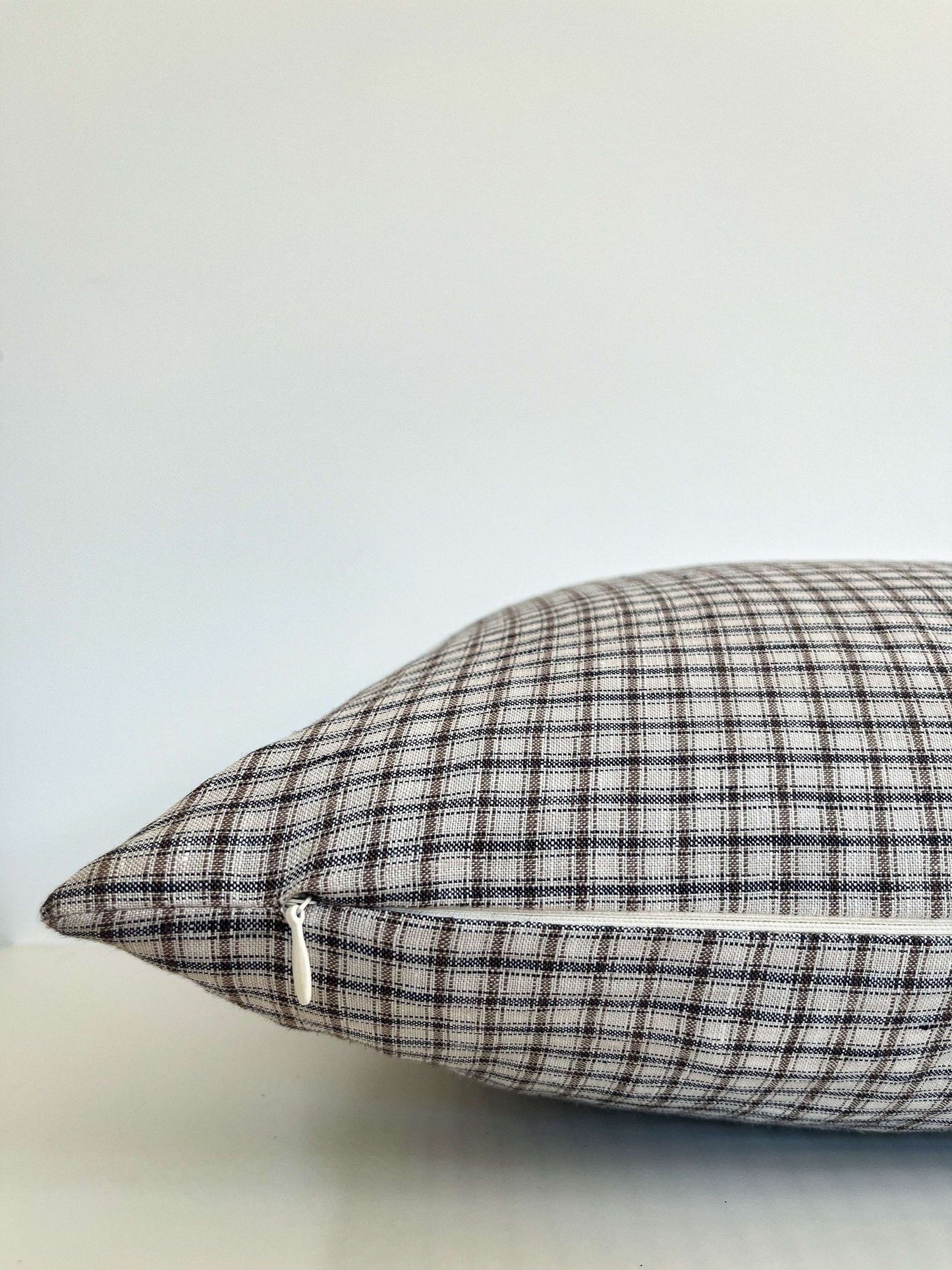 Housse de coussin Thelma | Motif à carreaux