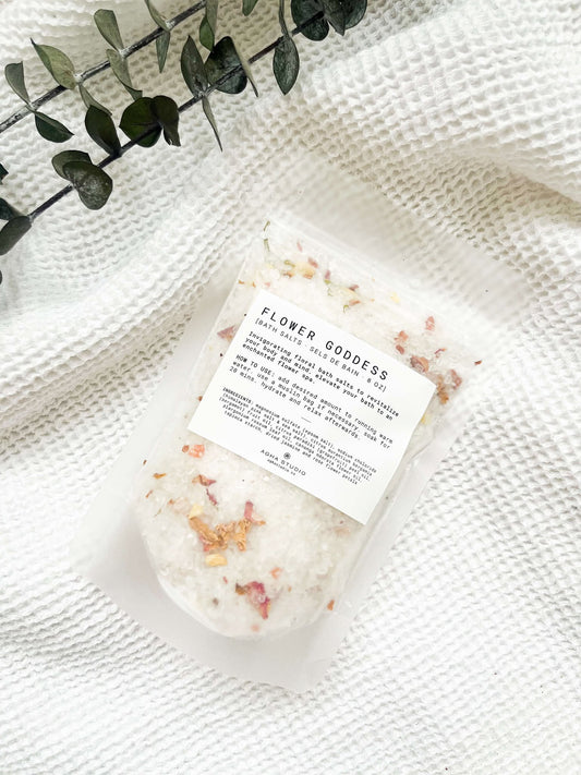 Flower Goddess Bath Salts | Moon Bath and Femininity