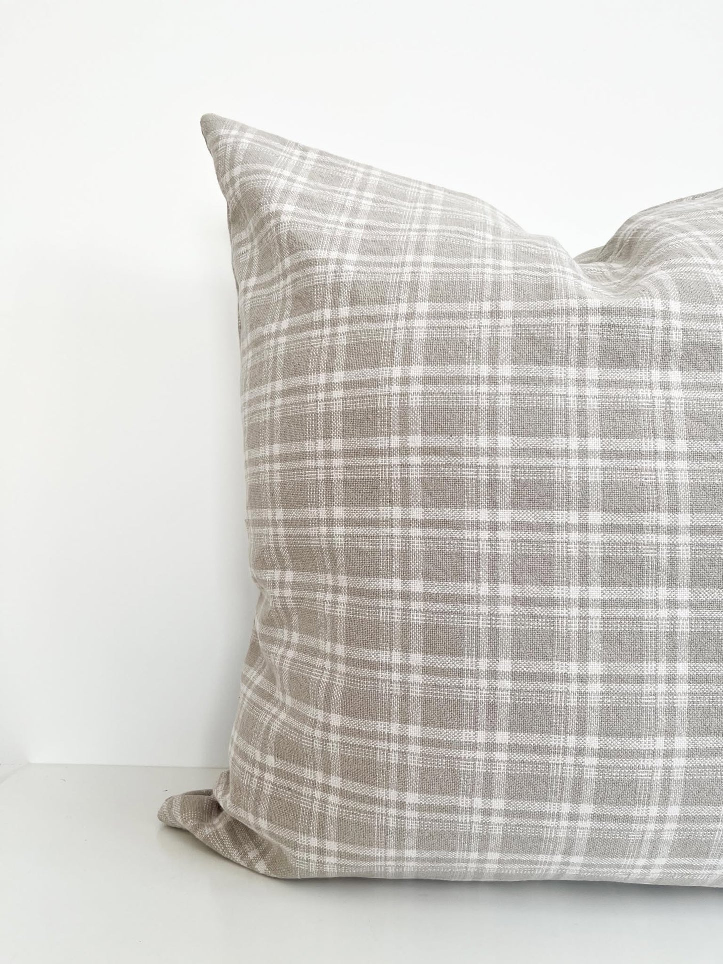 Housse de coussin Lucy | à carreaux