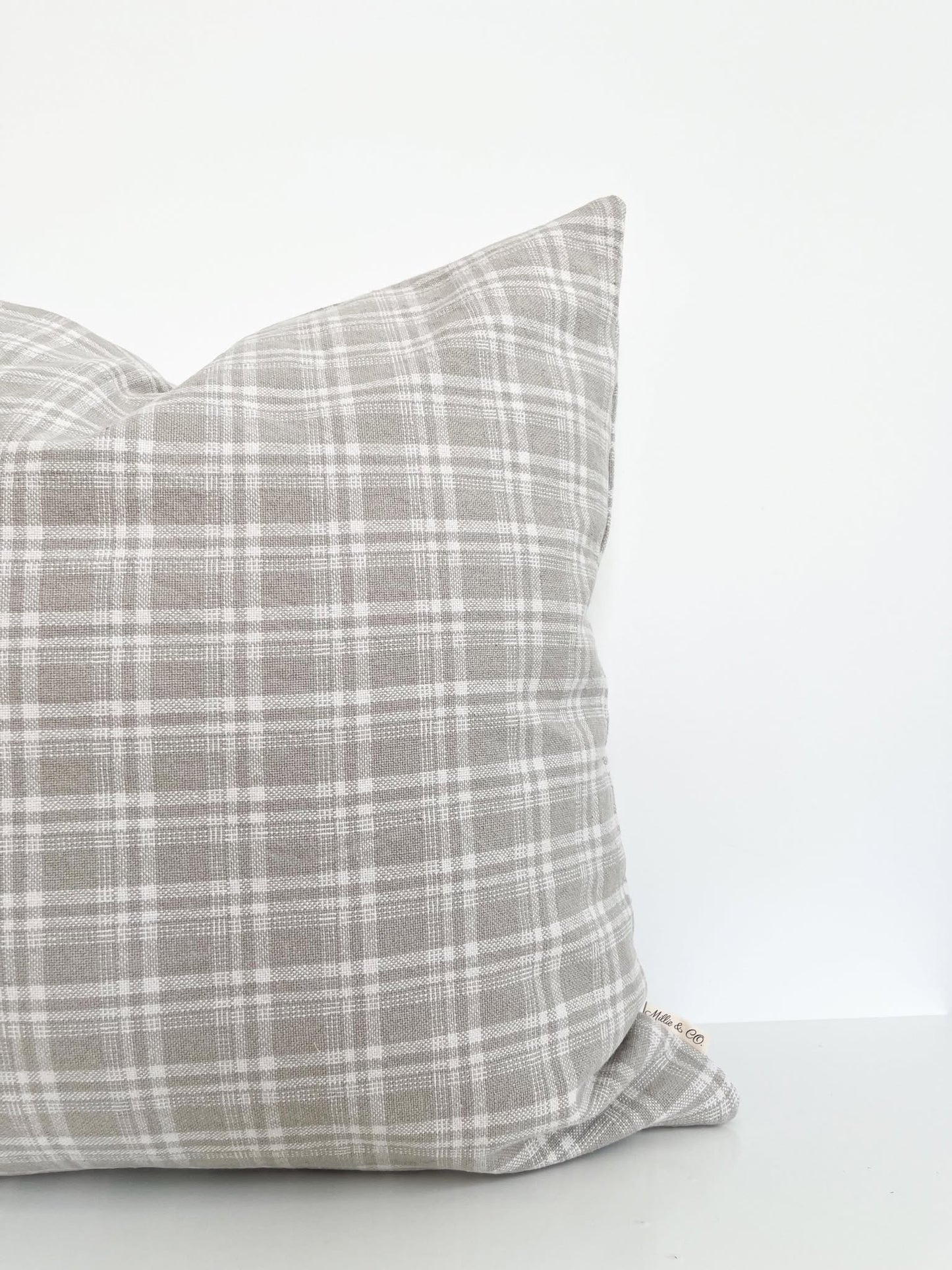 Housse de coussin Lucy | à carreaux