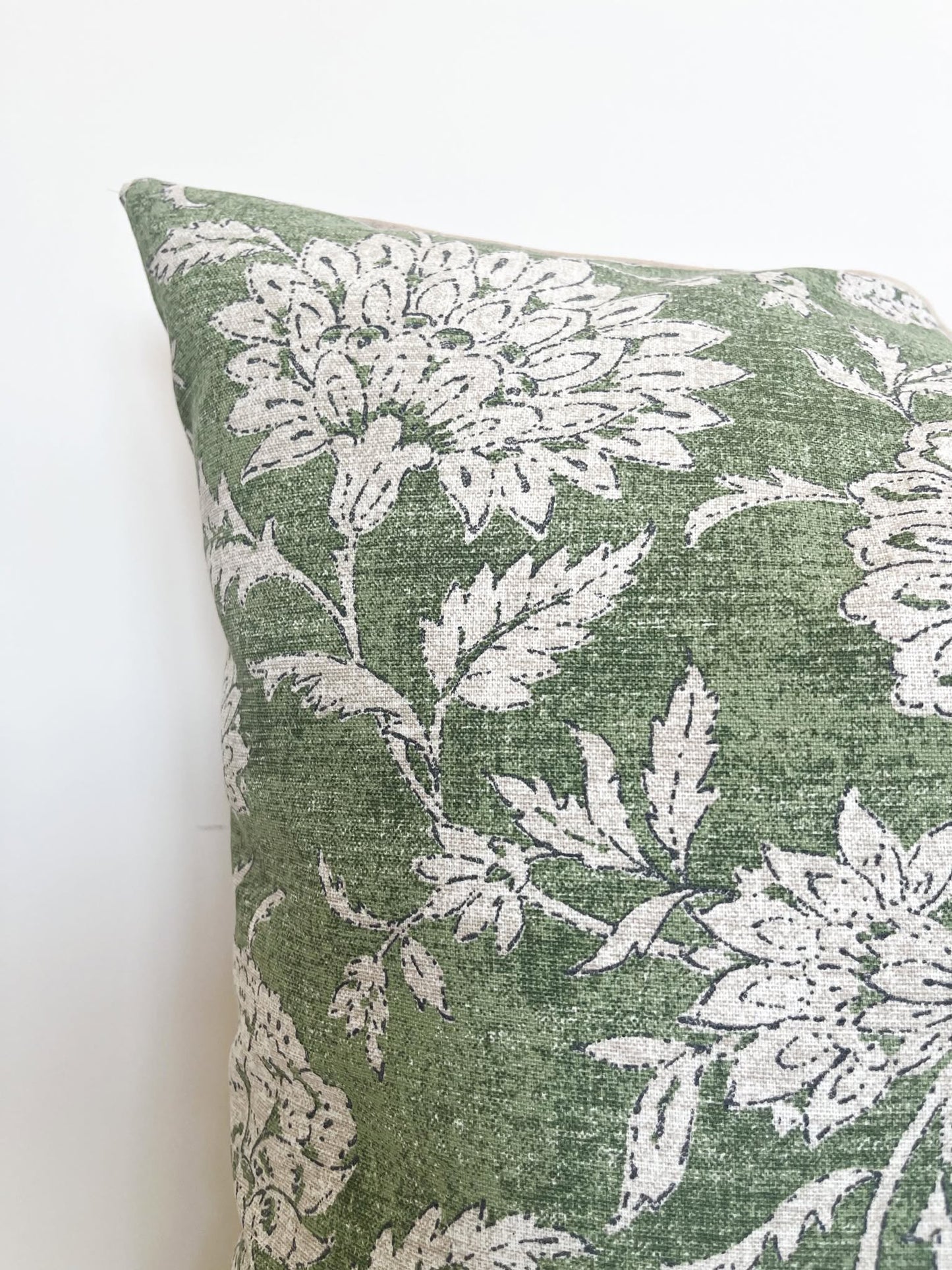 Housse de coussin Hope | Vert Basilic