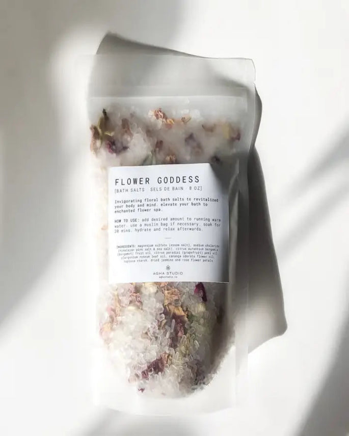 Flower Goddess Bath Salts | Moon Bath and Femininity
