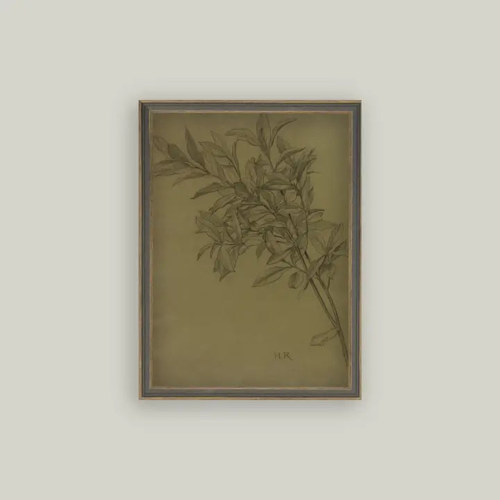 Cadre art mural vintage |Arbre ancestral