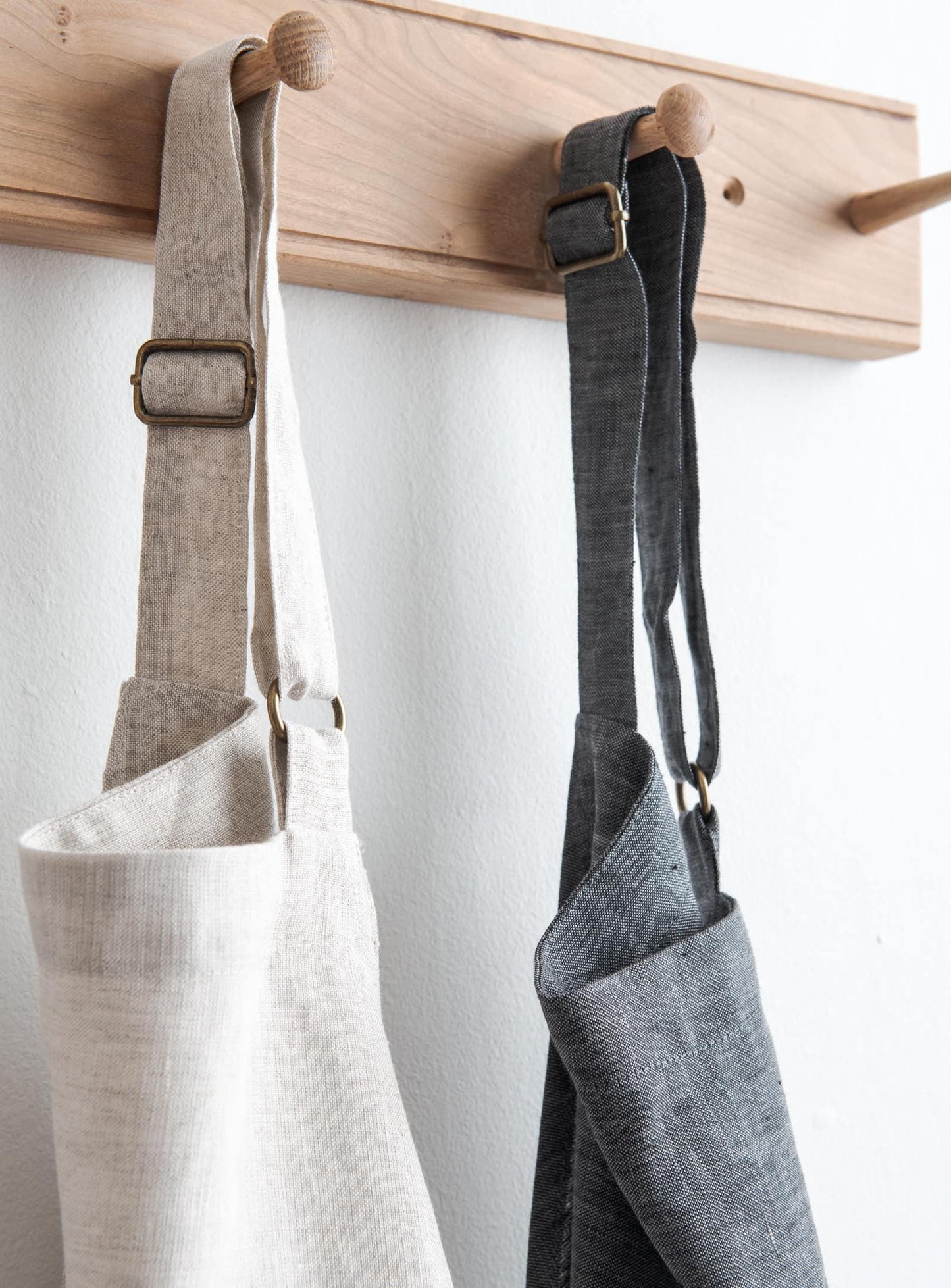 Tablier ajustable en lin | Avoine