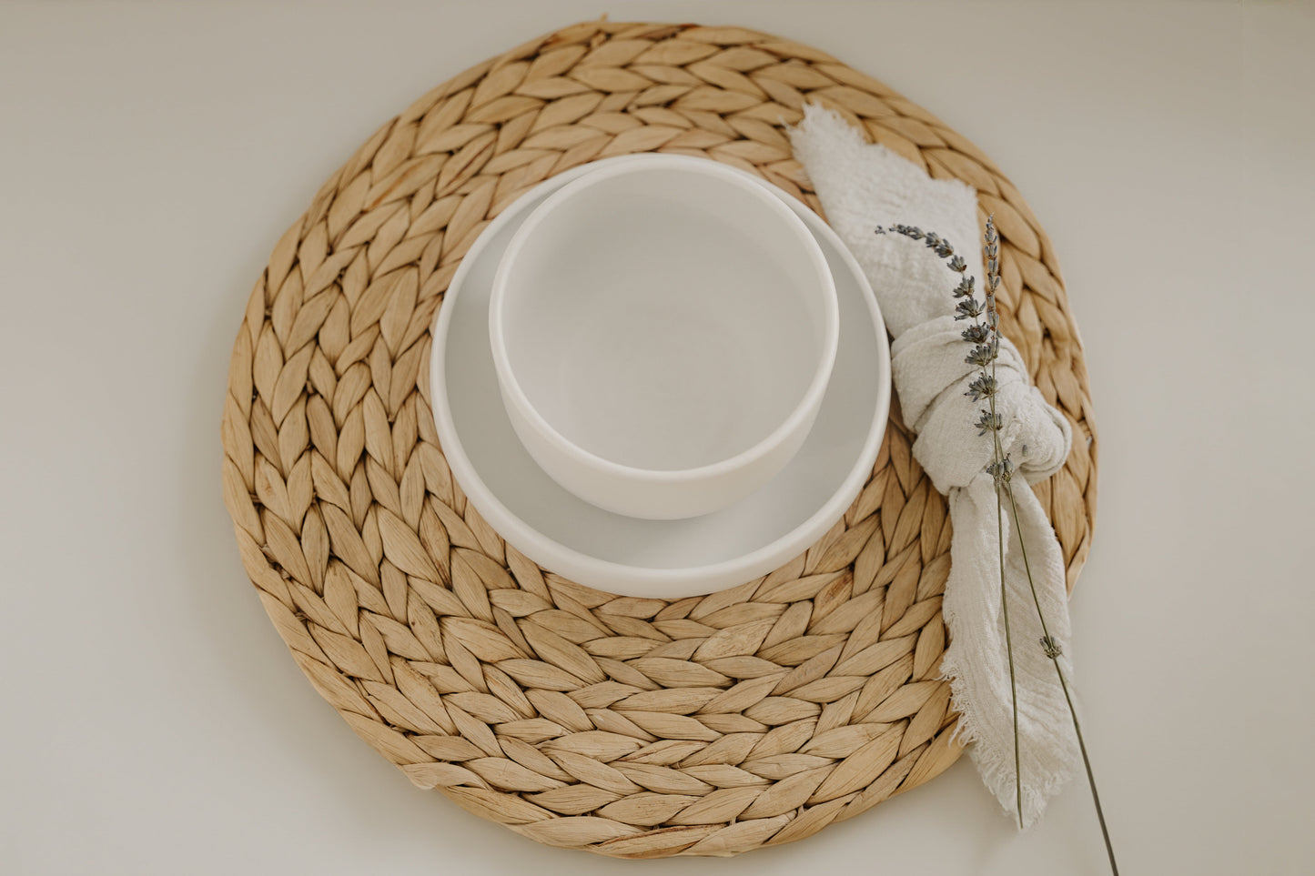 Serviettes de table en coton | avoine