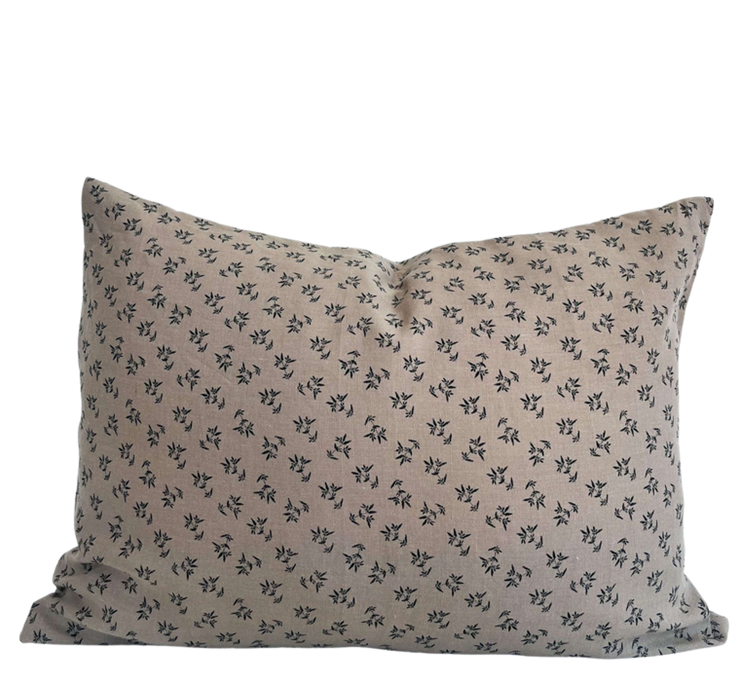Housse de coussin Hortense | Greige et végétal