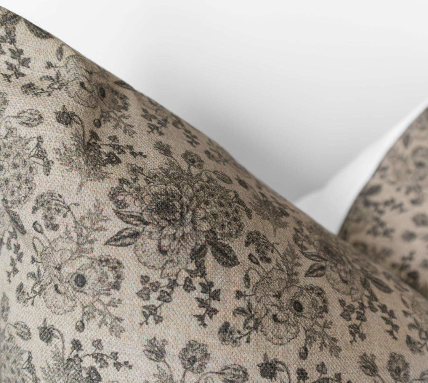 Housse de coussin Elizabeth | motif floral et vintage