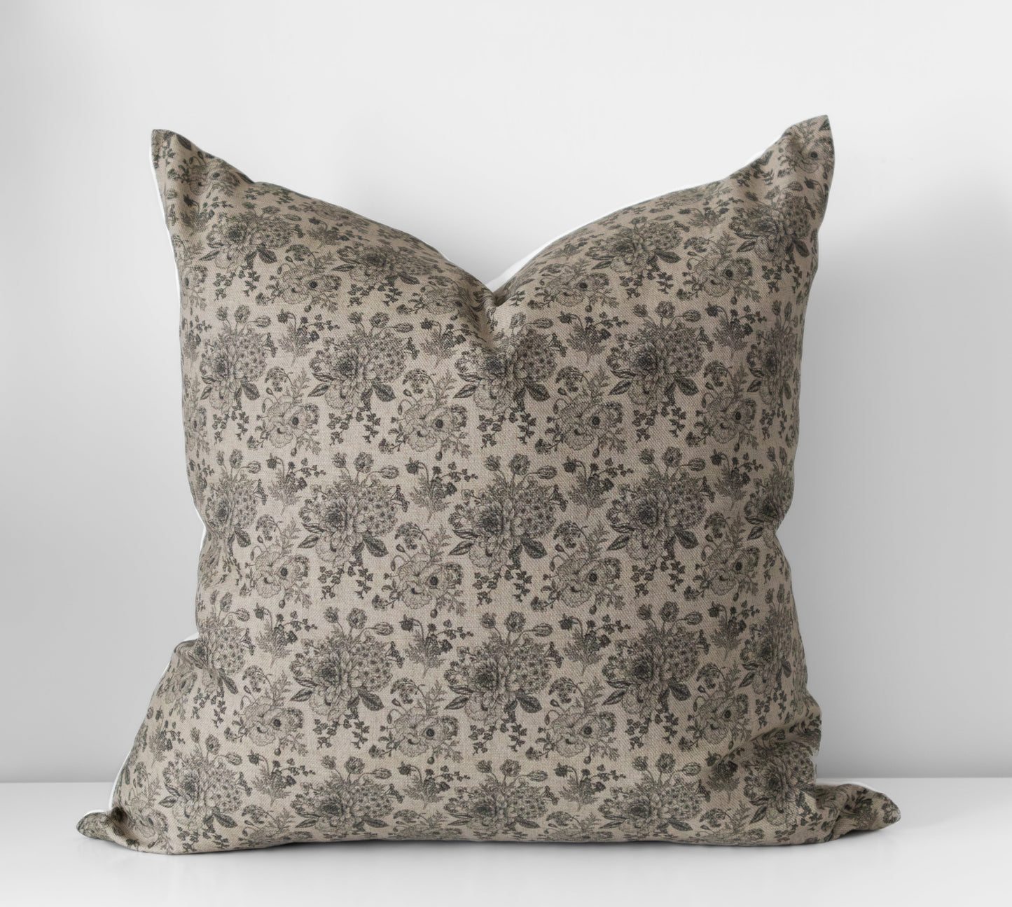 Housse de coussin Elizabeth | motif floral et vintage