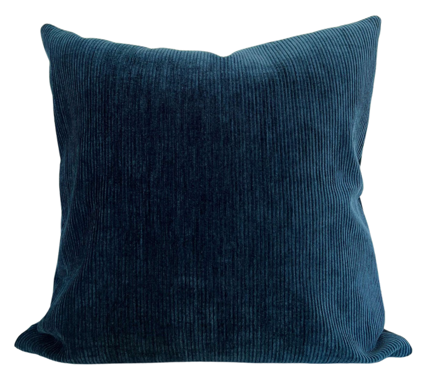 Housse de coussin Morane | Velours côtelé bleu encre