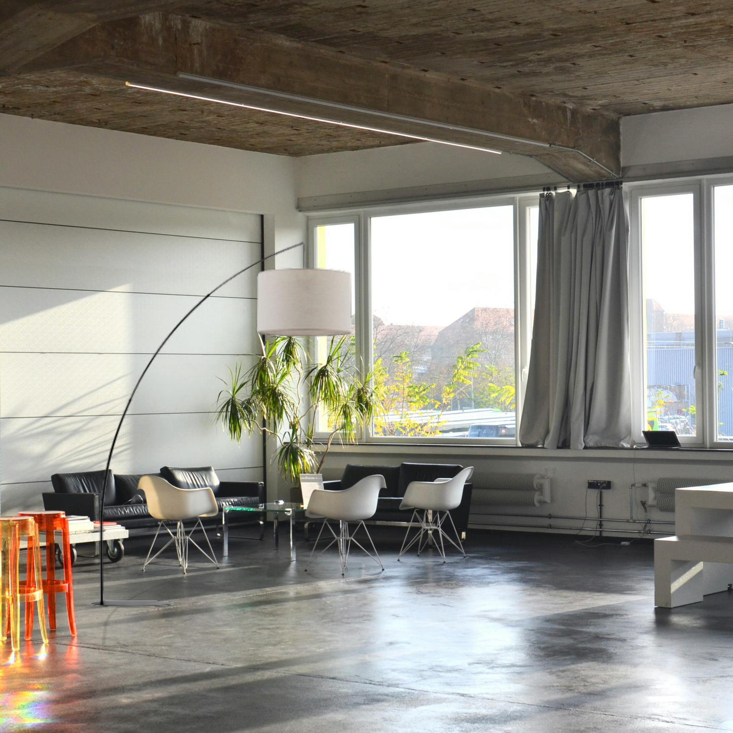 Lampadaire extra large MOBY Beige