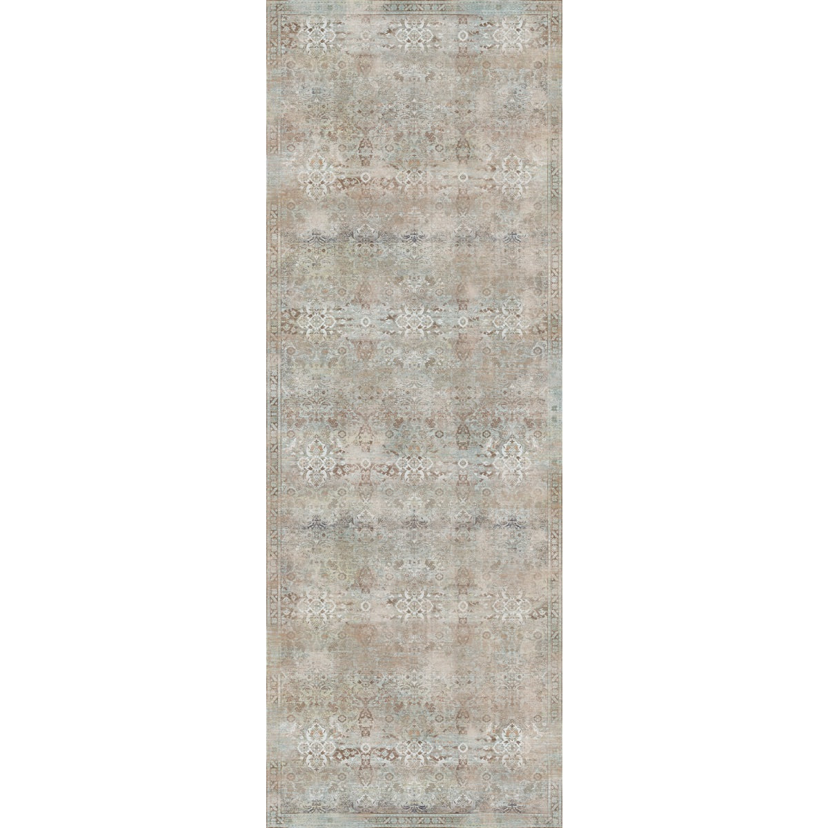 Tapis Kissara Beige Bleu