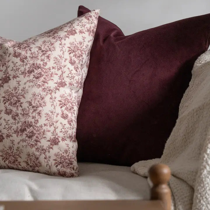 Housse de coussin en velours côtelé | Shiraz
