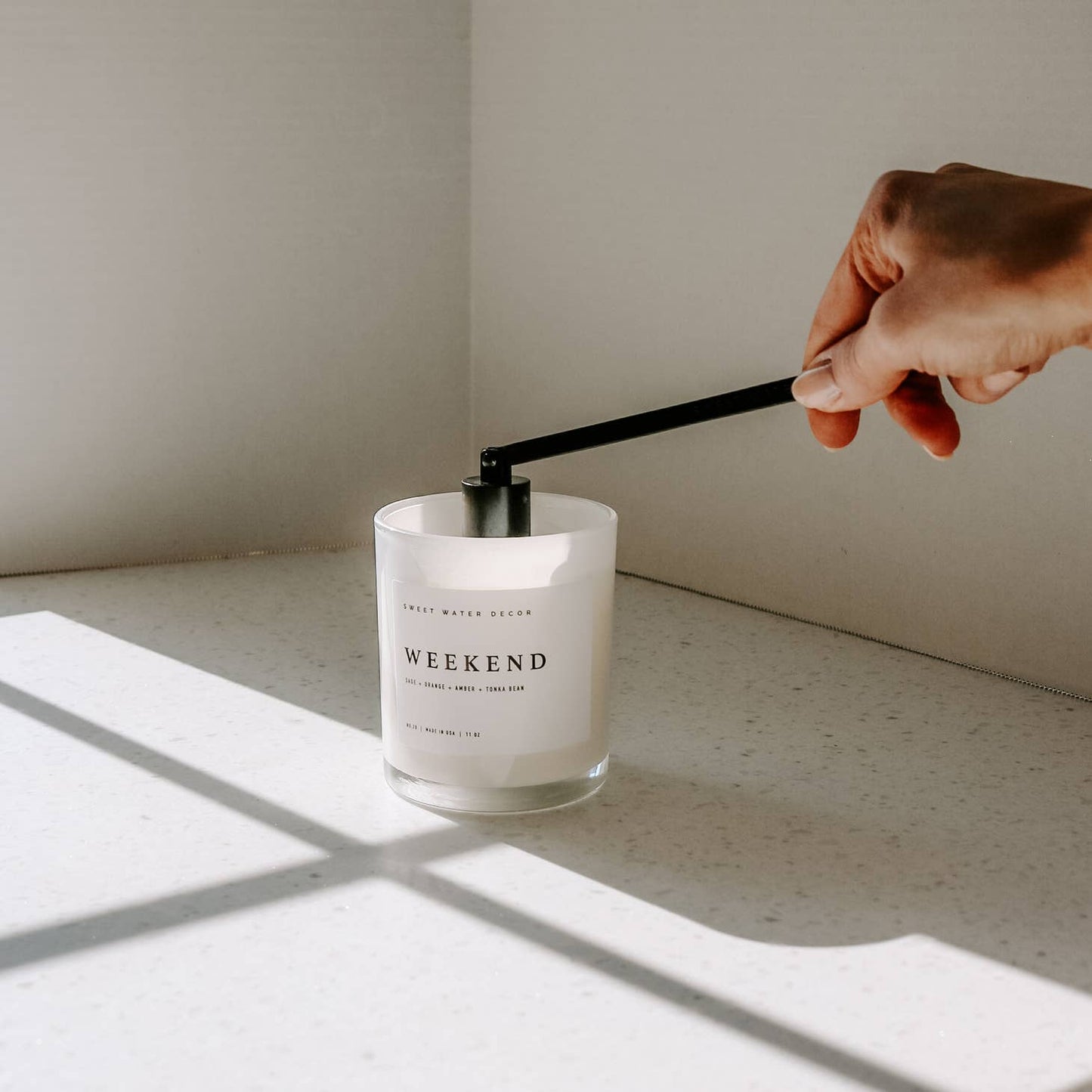 Éteignoir à bougie | Noir