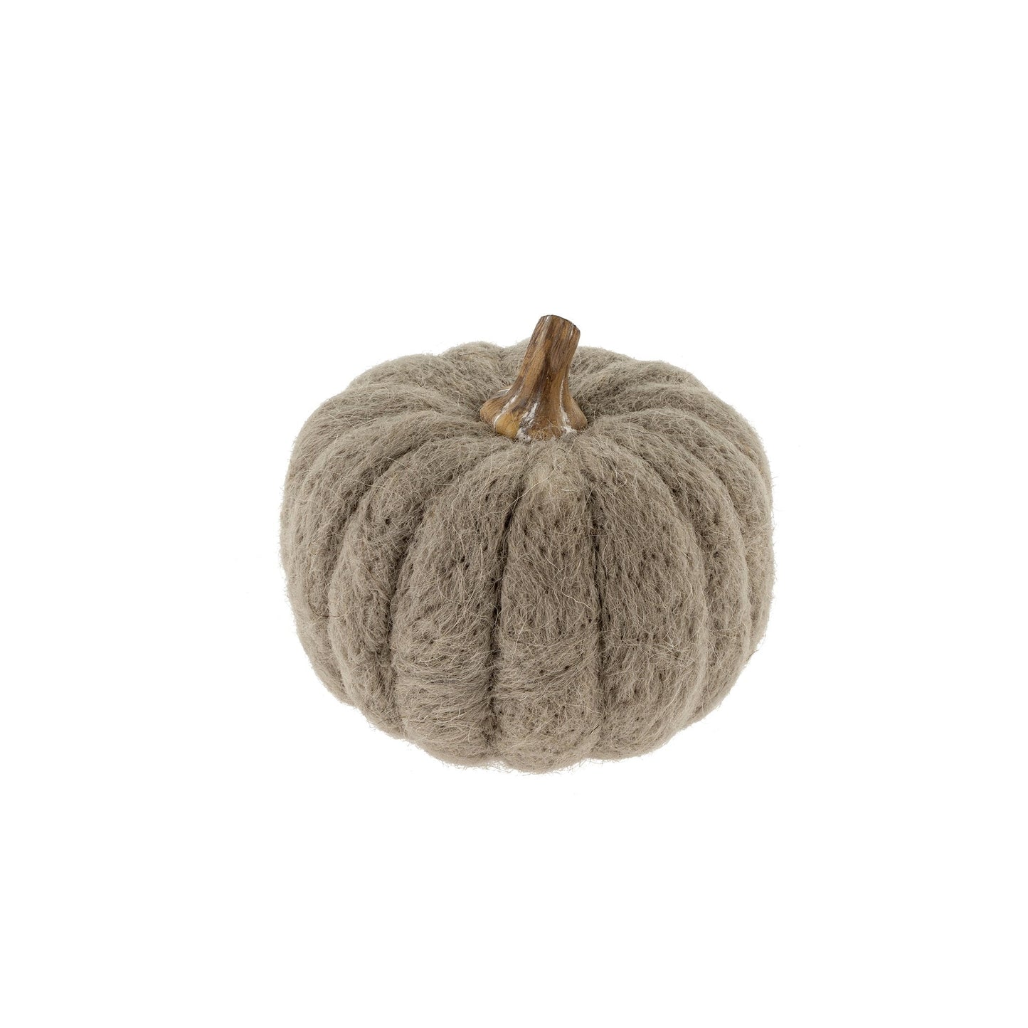 Citrouille en feutrine | Stone (gris)