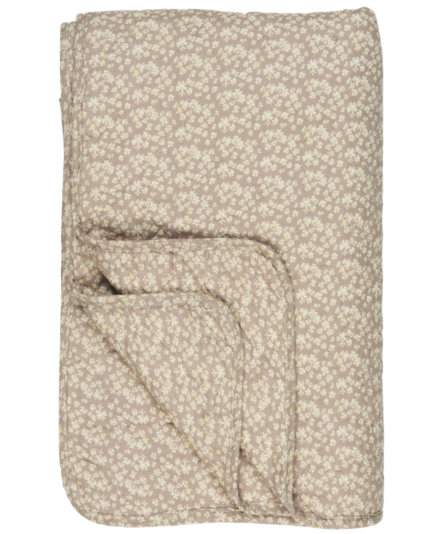 Quilt en coton matelassé| Rose des sables