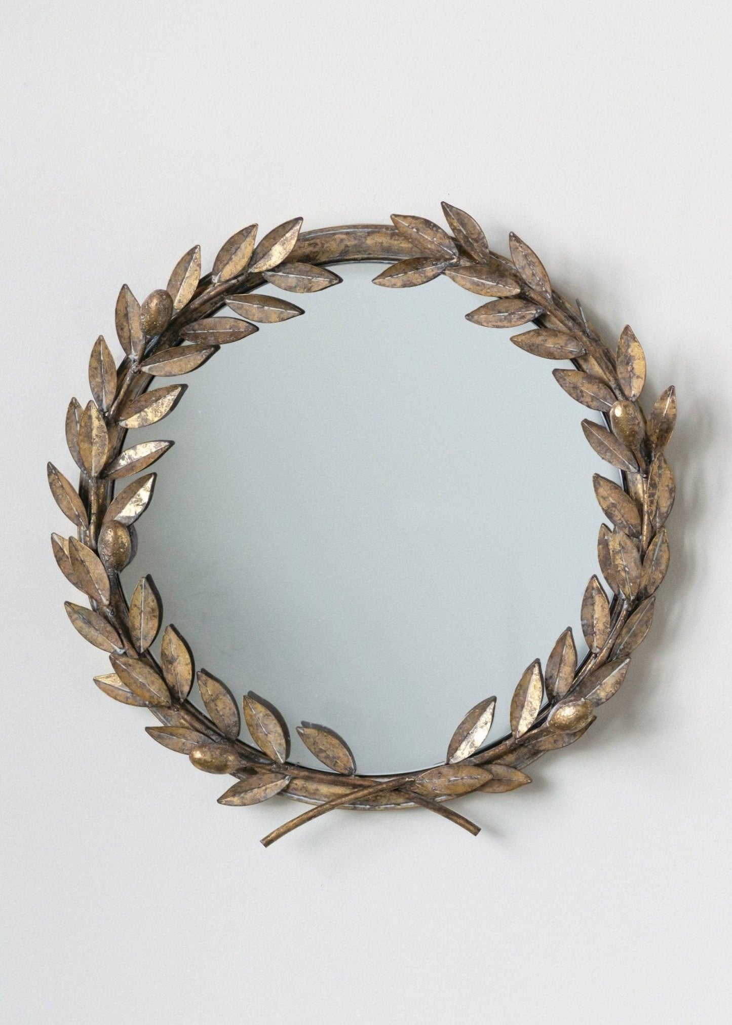 Miroir mural | Couronne de laurier