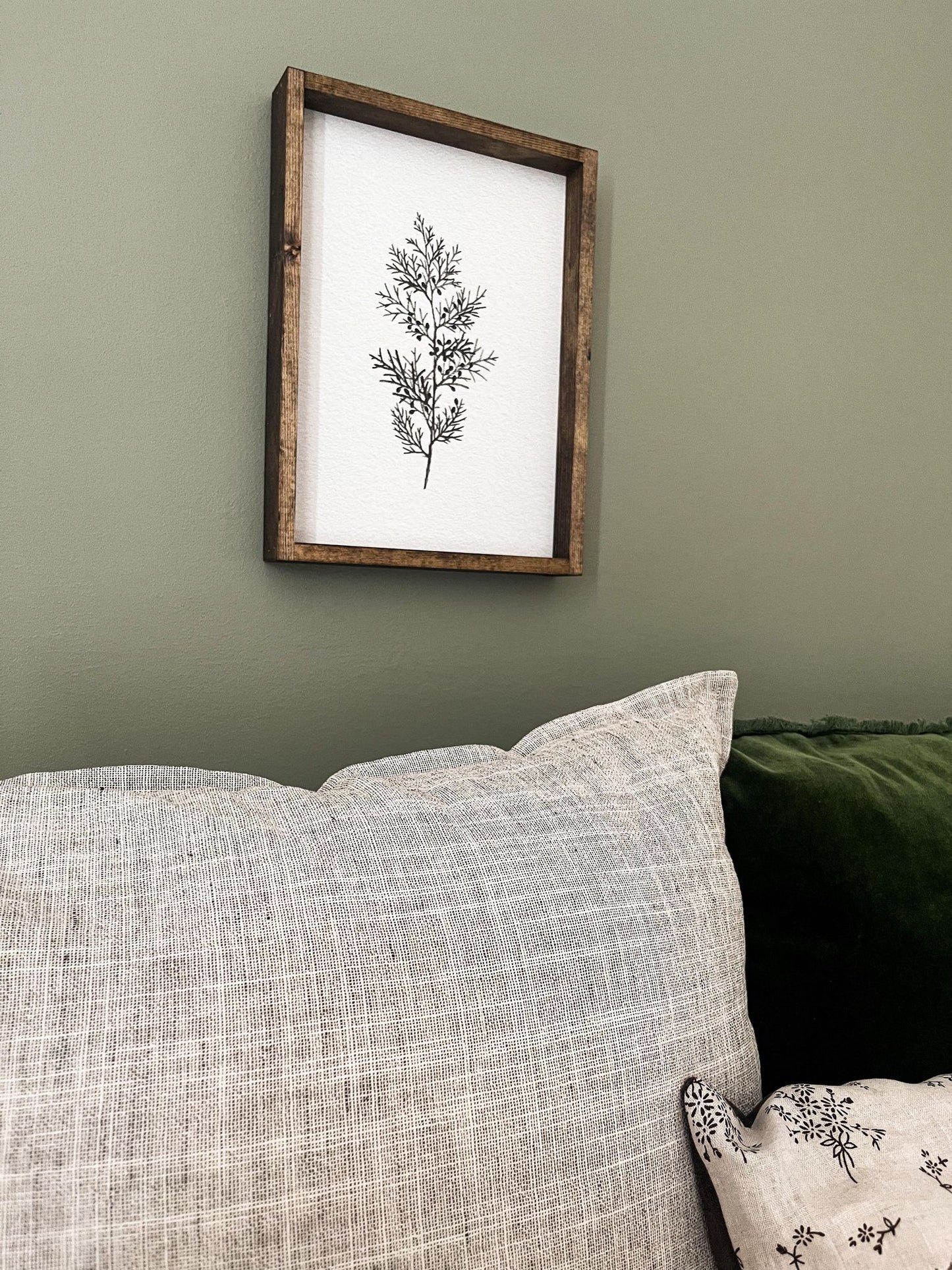 Housse de coussin Lina | Tissage fin neutral avec "brides"