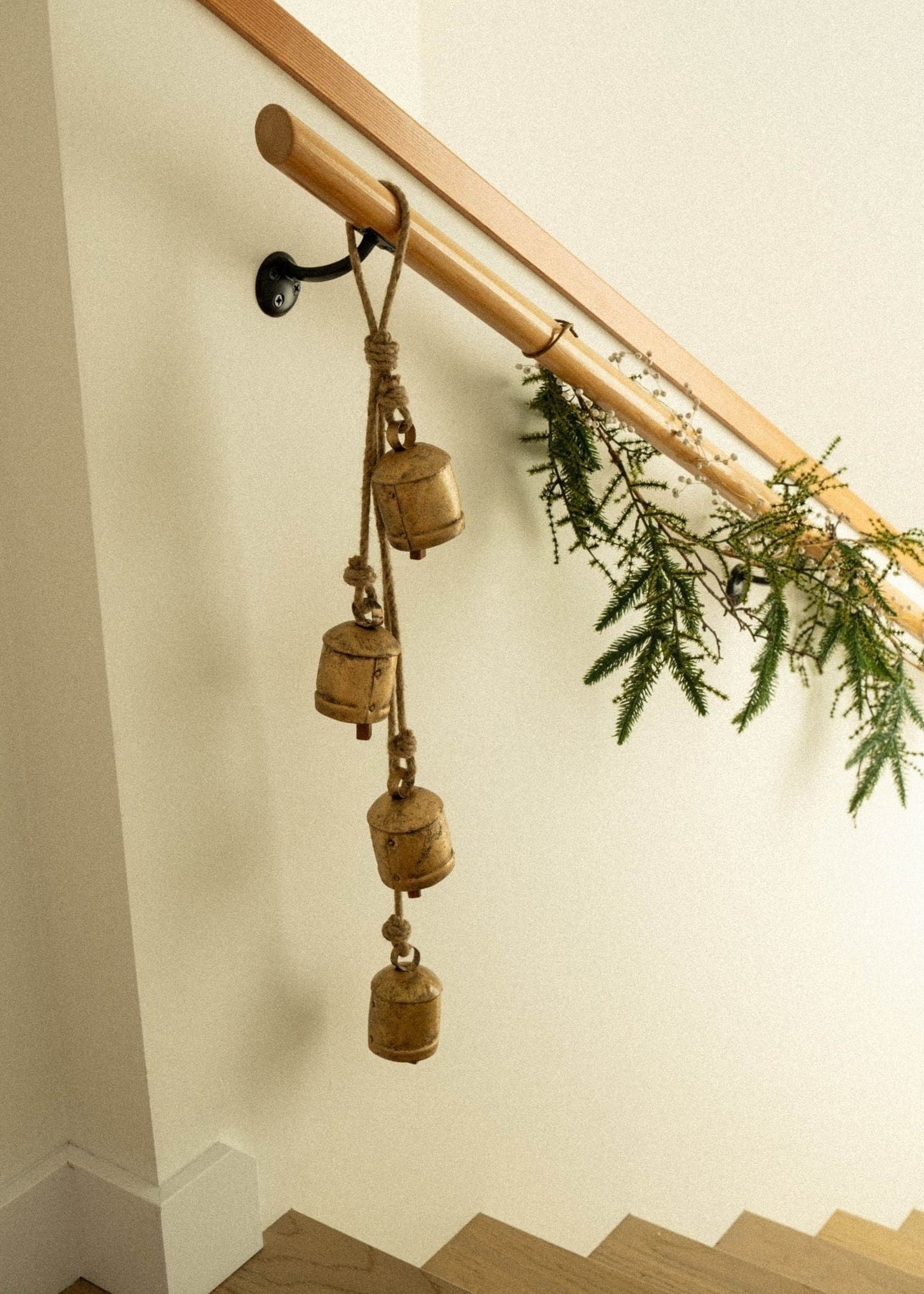 Cascade rustique de cloches