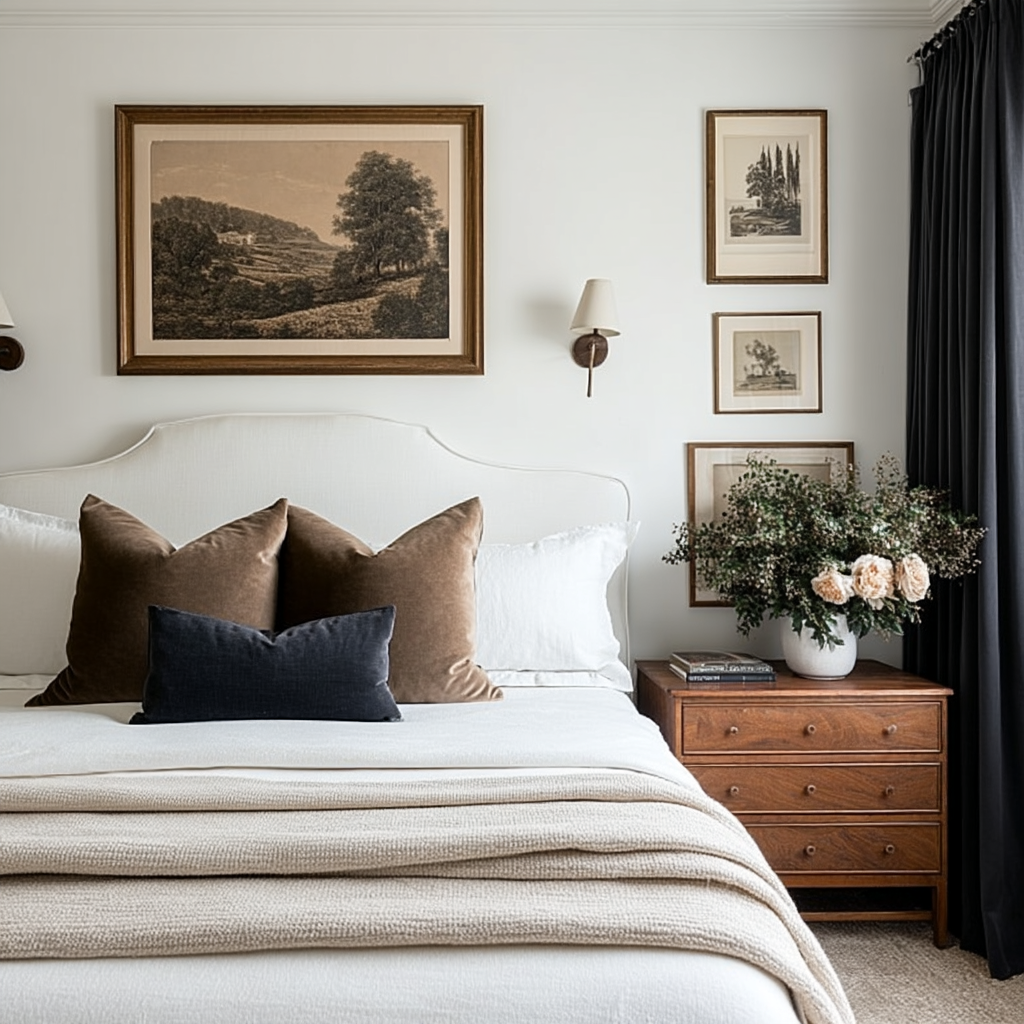 Housse de coussin en velours | Olive