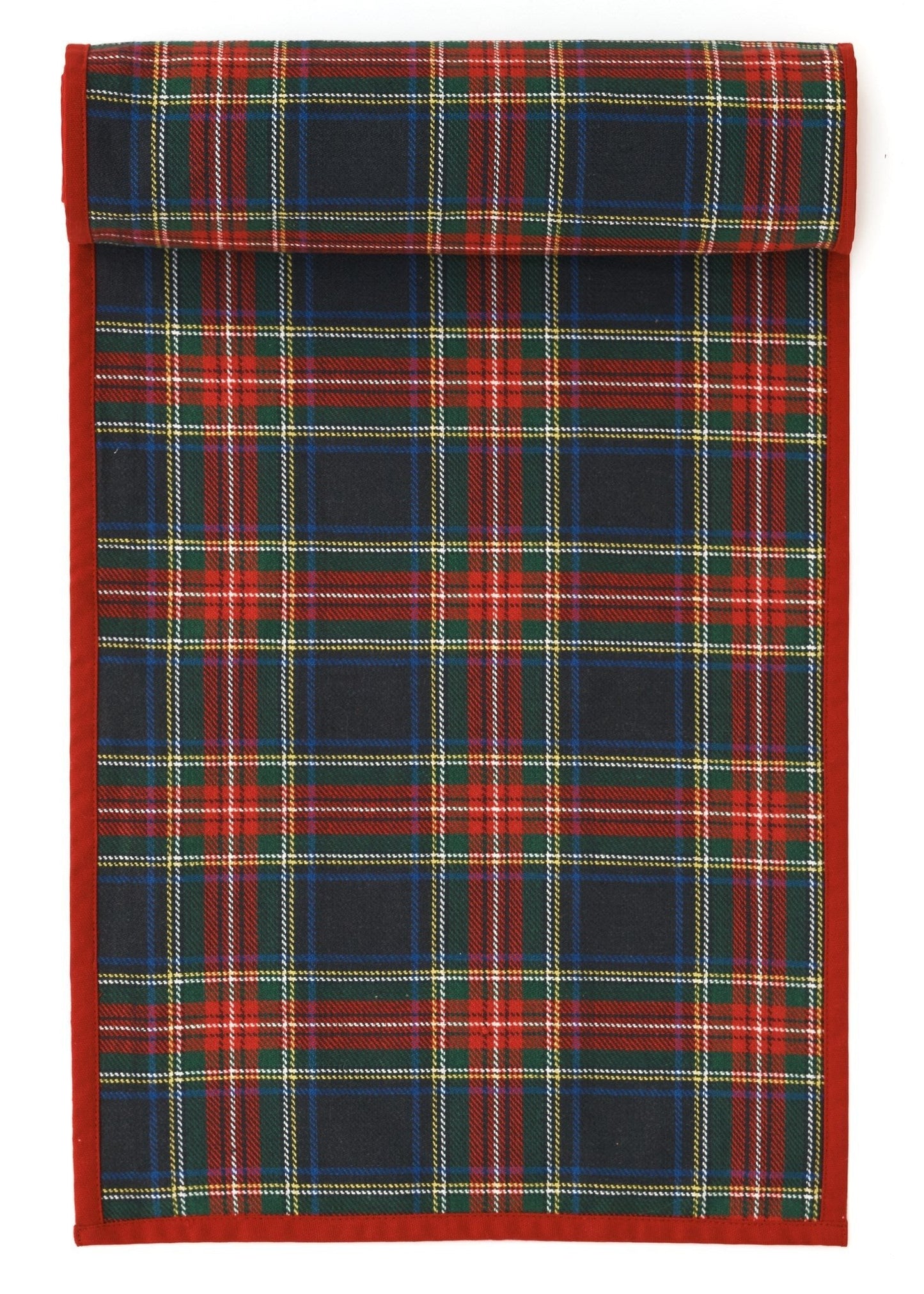 Chemin de table en coton tartan