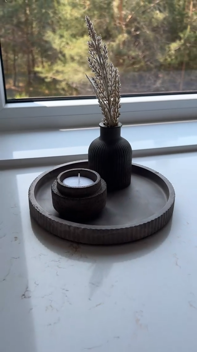 Porte-bougie rustique Mocha | Collection Nuances et Terres