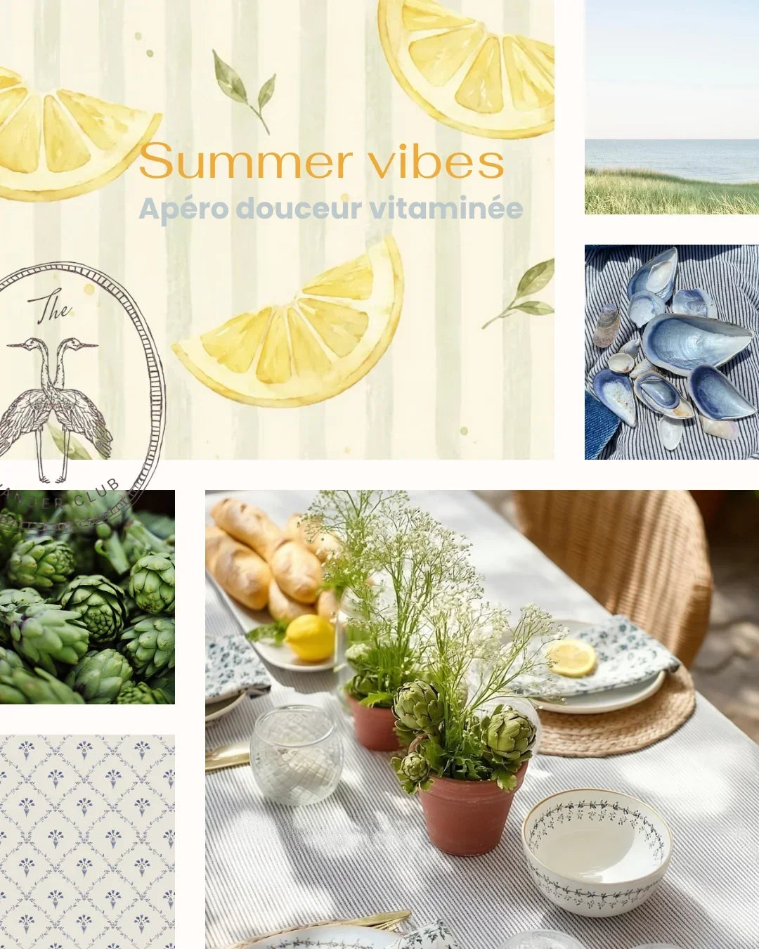 Summer Vibes : Une table d'été aux accents méditerranéens