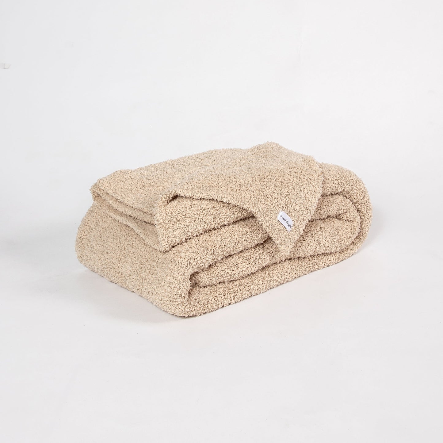 Plaid long beige caramel