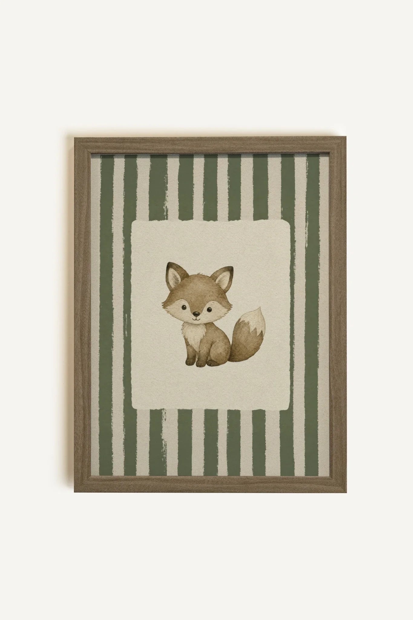 COMPAGNON DES BOIS, Oeuvre sur toile rigide, encadré brun chêne
