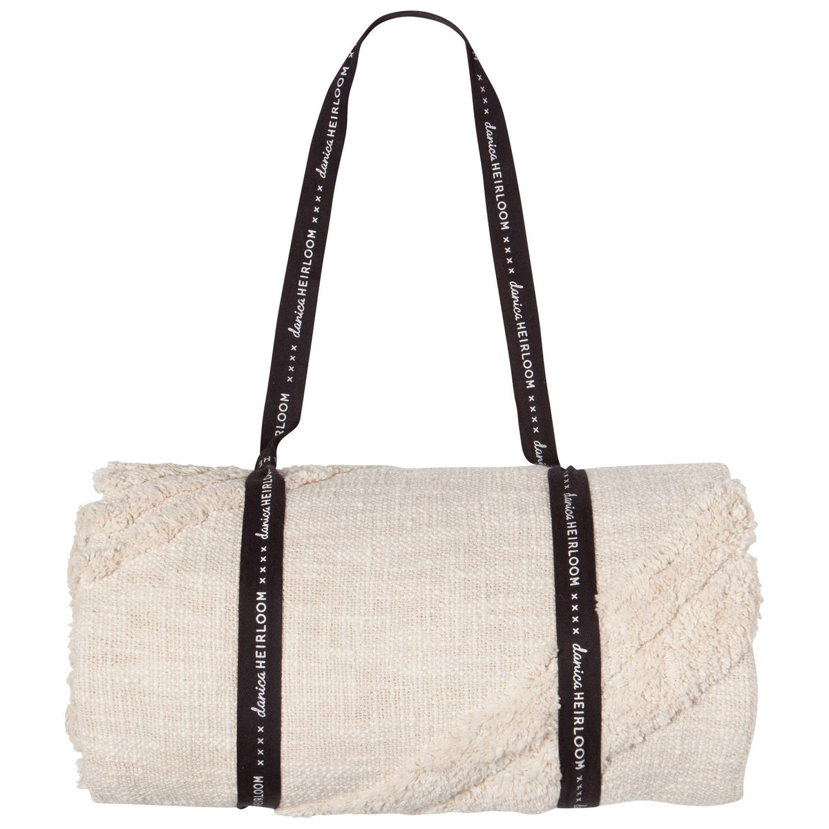 Plaid texturé Héléna | Crème
