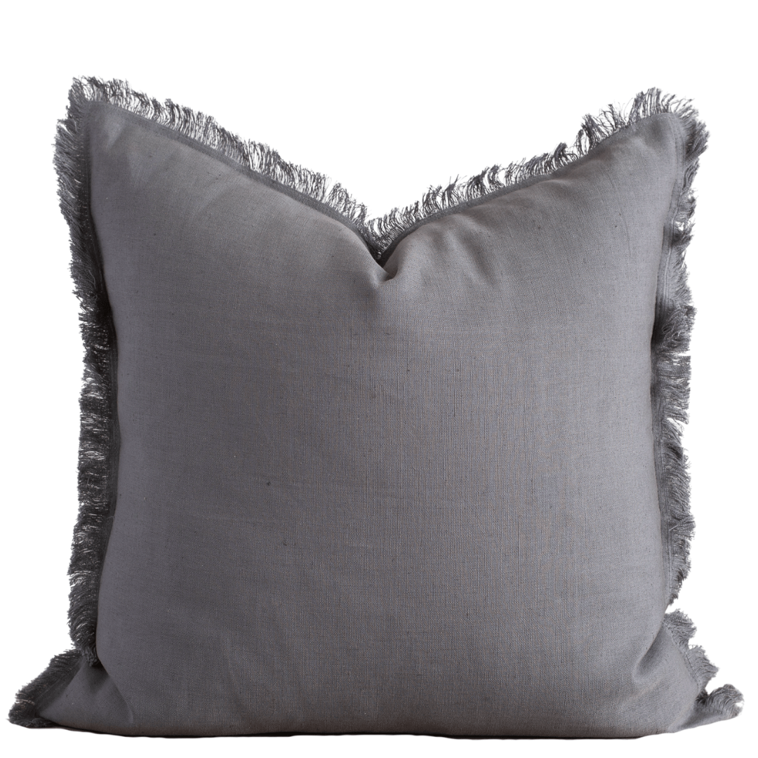 Housse de coussin Finn | Bleu-gris