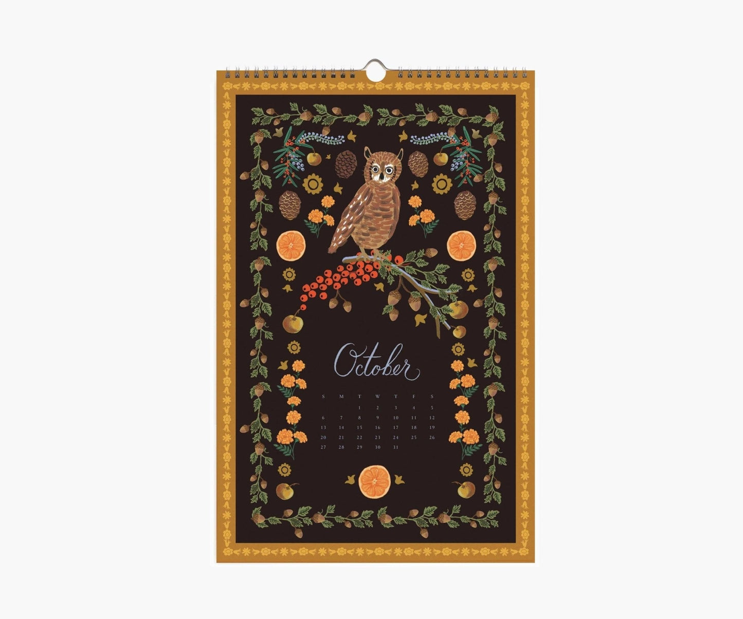 Calendrier mural Flora 2026