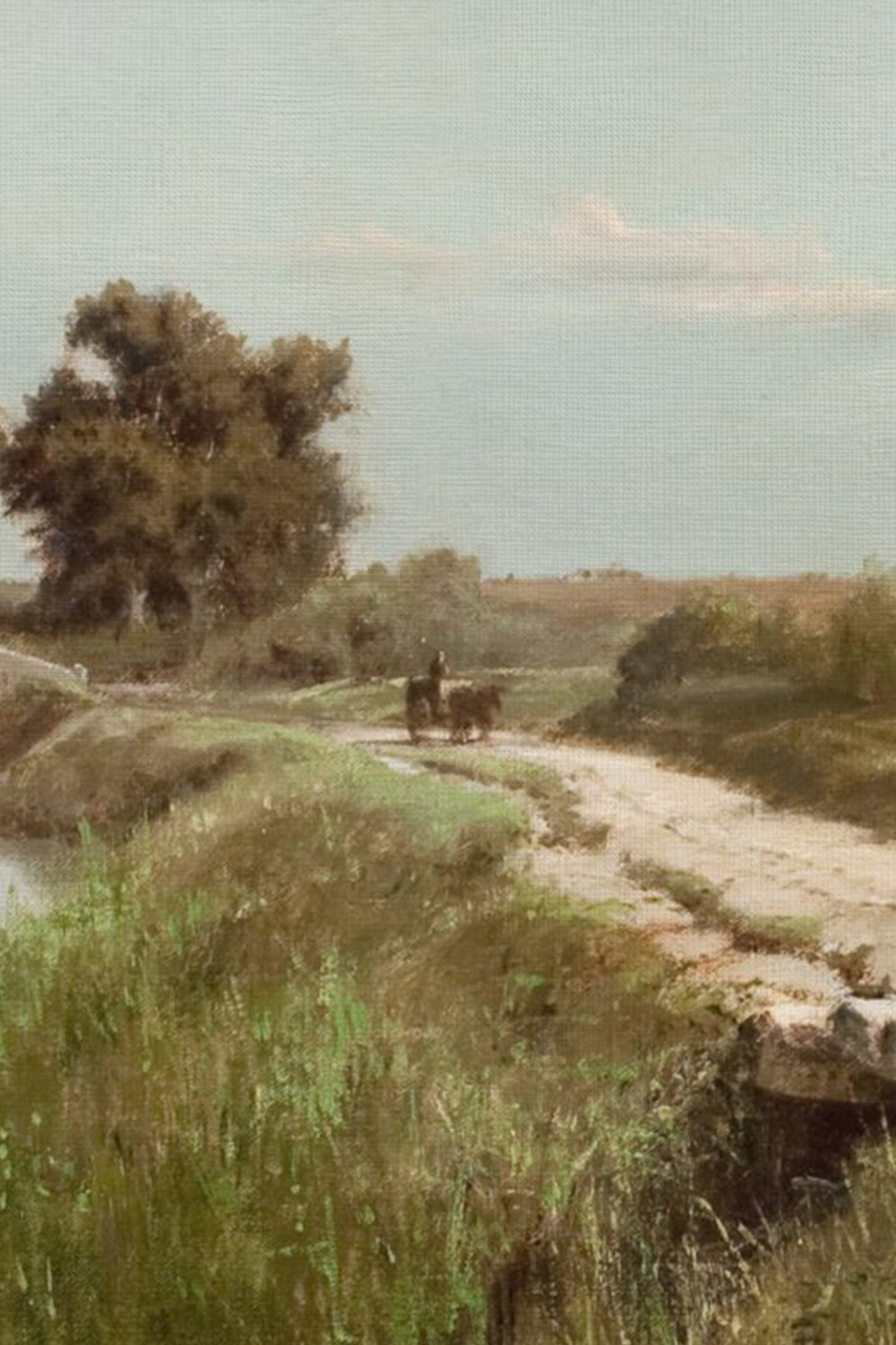 PÉRIPLE PAISIBLE, CADRE VINTAGE BRONZE