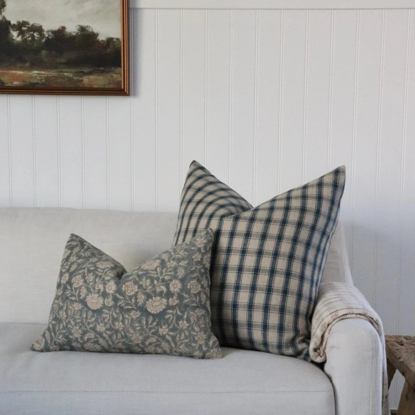 Housse de coussin florale Camille | Imprimé bloc floral