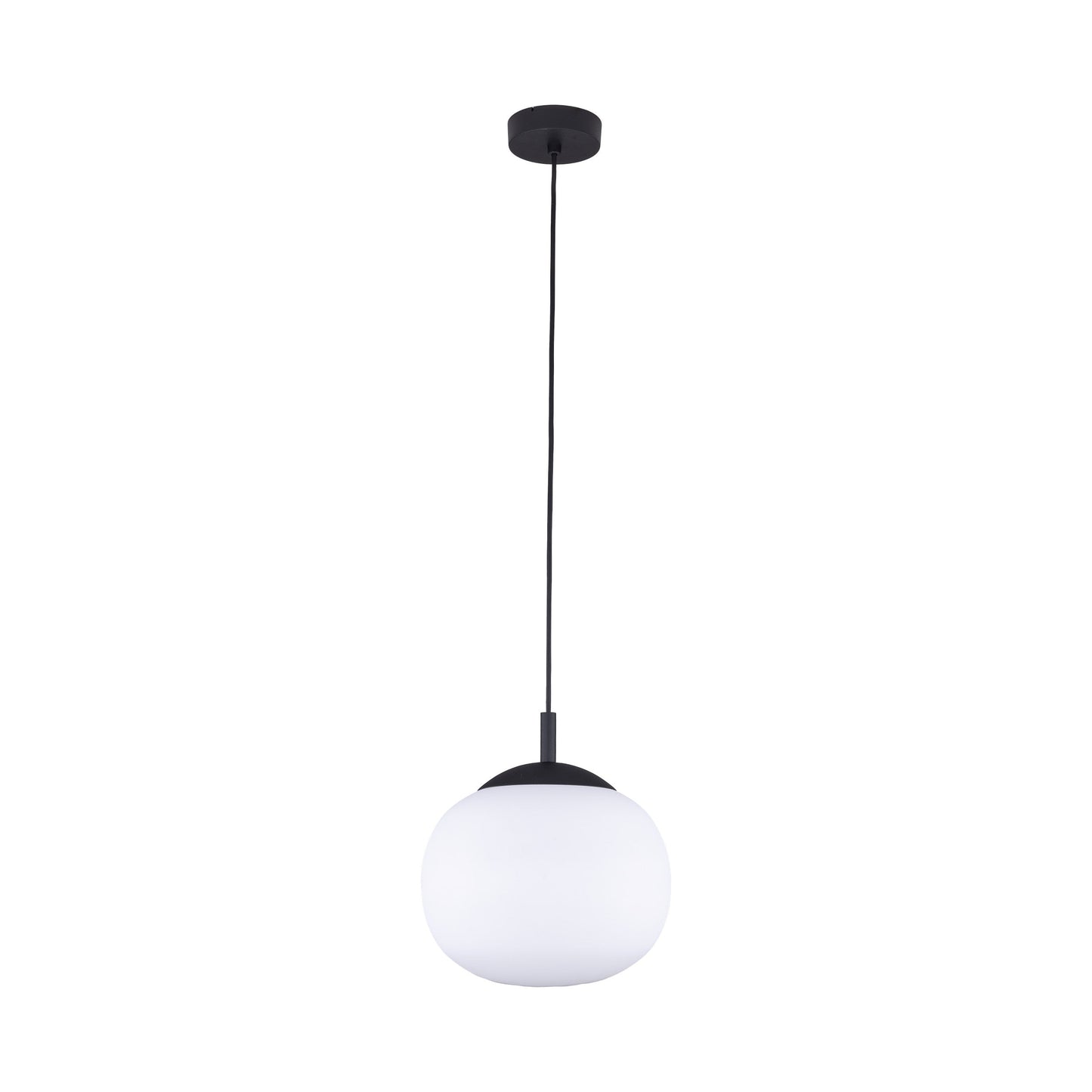 Suspension scandinave en verre blanc | VIBE