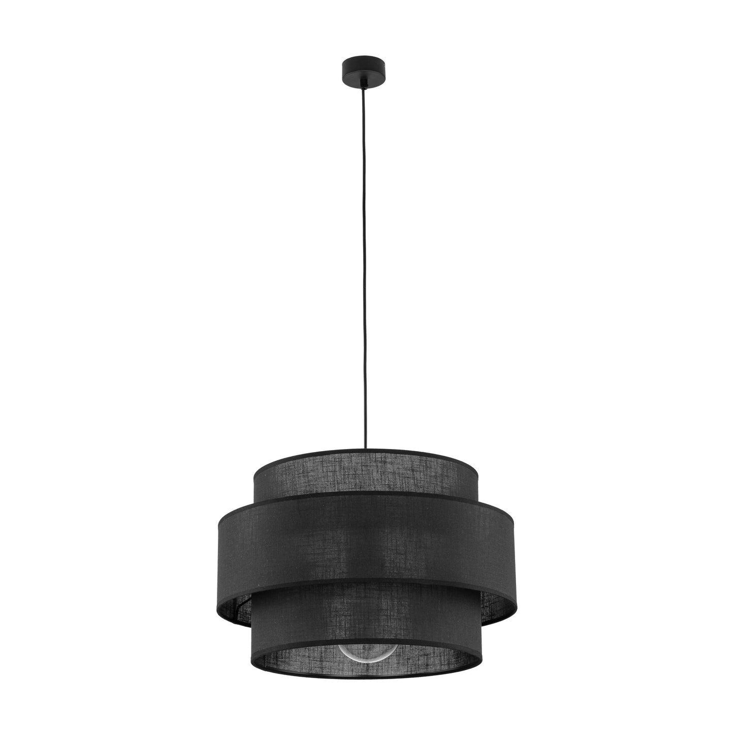 Suspension noire moderne du milieu du siècle | CALISTO