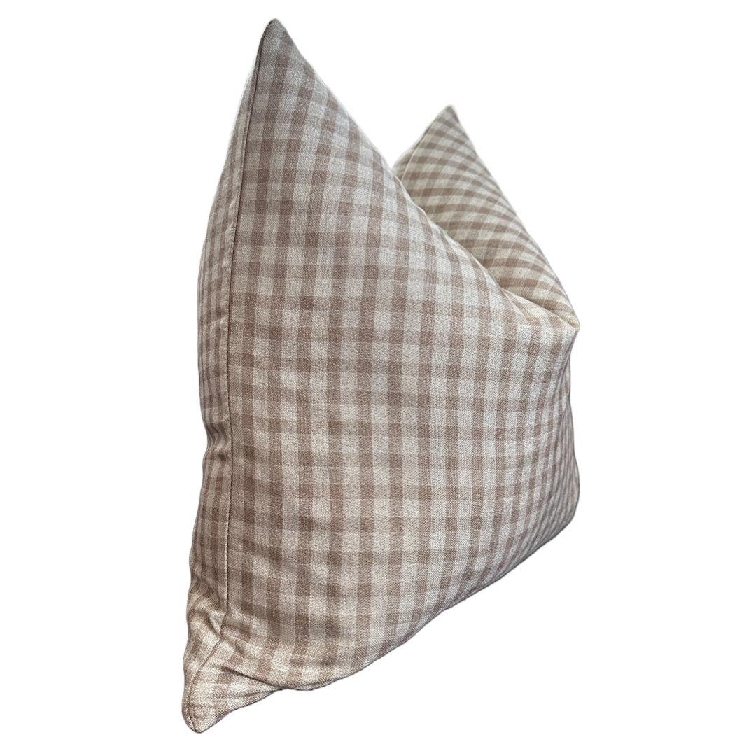 Housse de coussin Jessie | Motif Vichy
