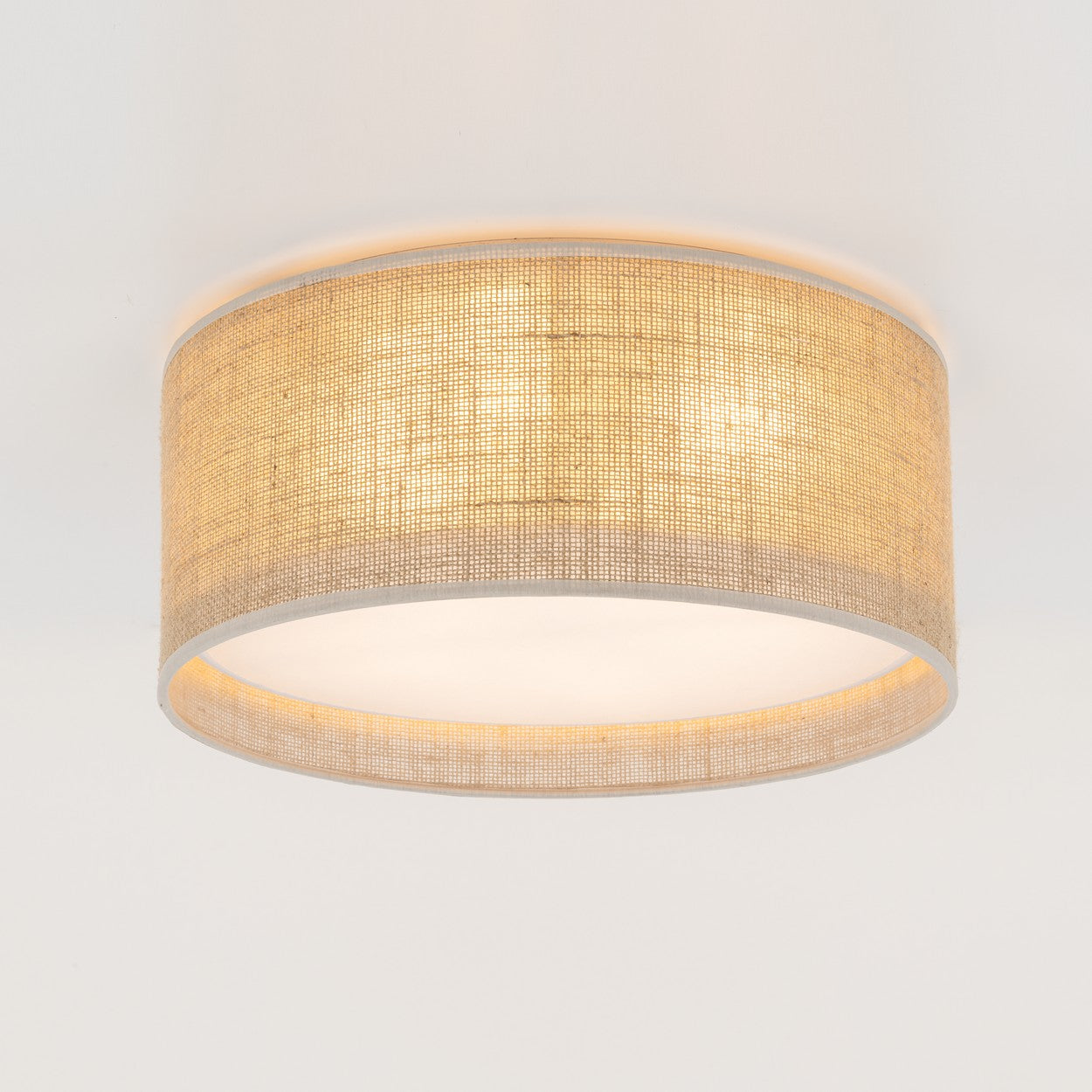 Plafonnier naturel en jute