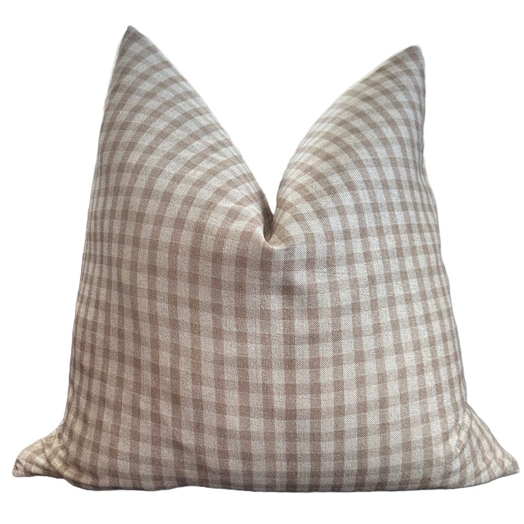 Housse de coussin Jessie | Motif Vichy