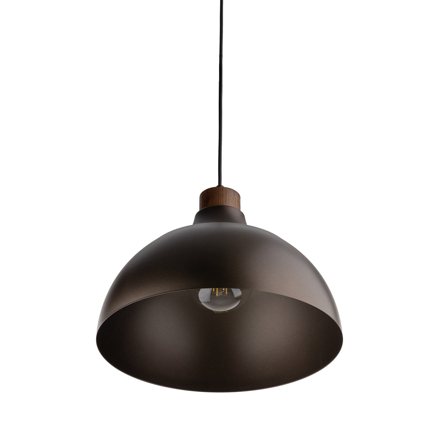 Lanterne suspendue scandinave CAP |  couleur marron