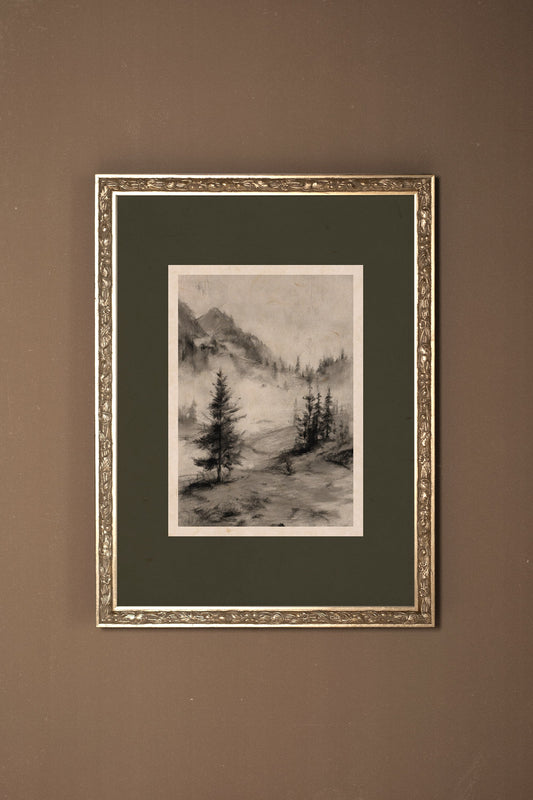 MISTY HEIGHTS, CADRE VINTAGE ARGENT