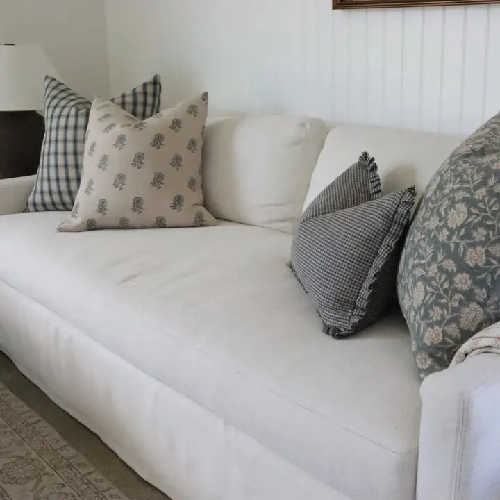 Housse de coussin florale Camille | Imprimé bloc floral