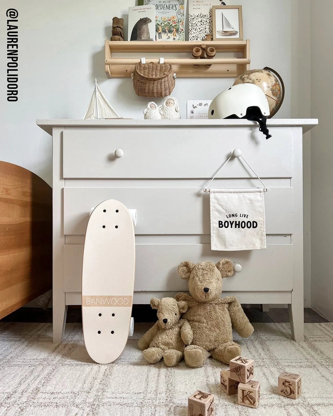 Bannière décorative « Long Live Boyhood » | En toile