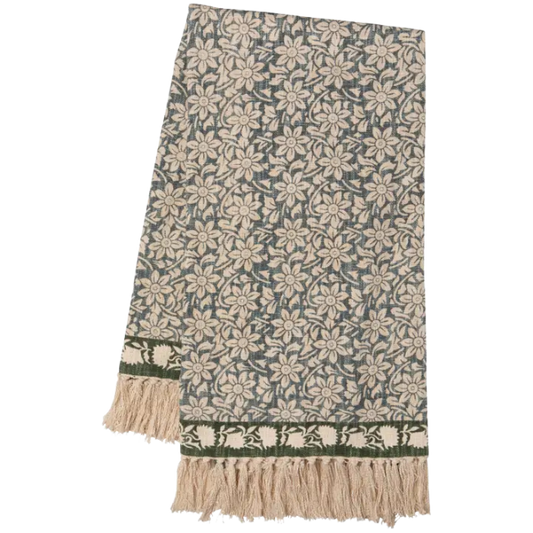 Jeté Iris | Motif floral