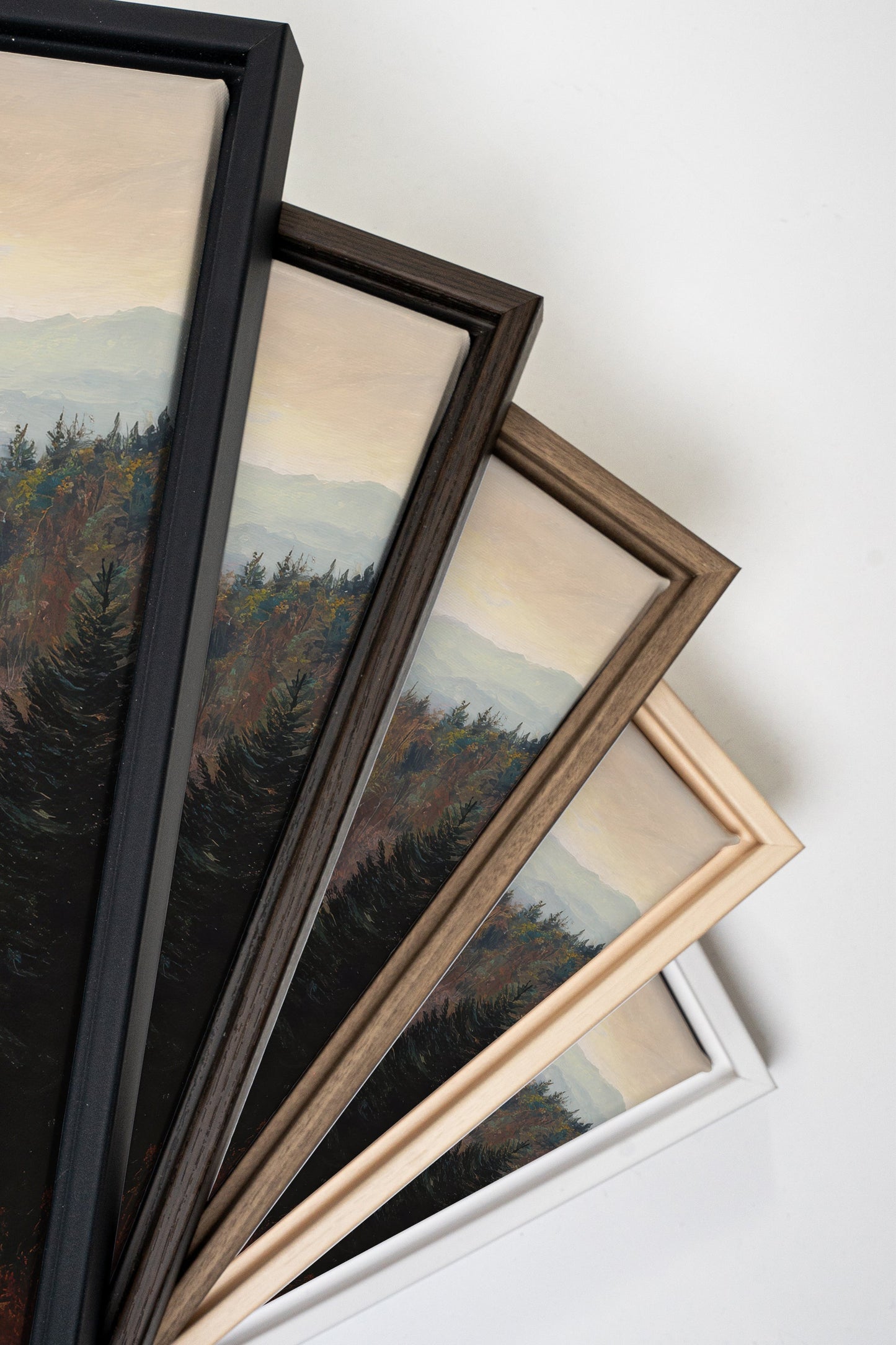 MOUNTAIN MORNING II, Oeuvre sur toile étirée