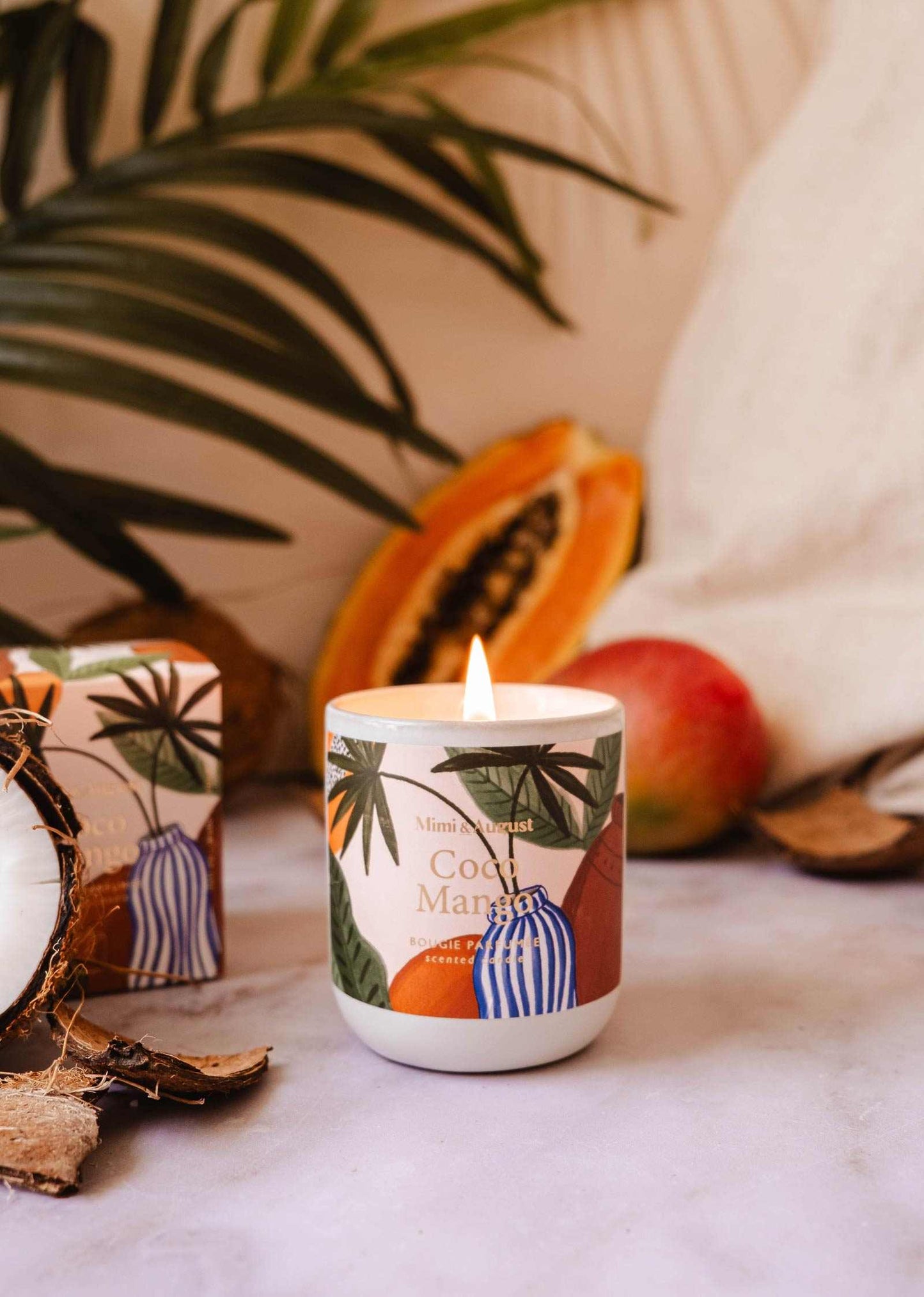 Coco Mango - Bougie réutilisable